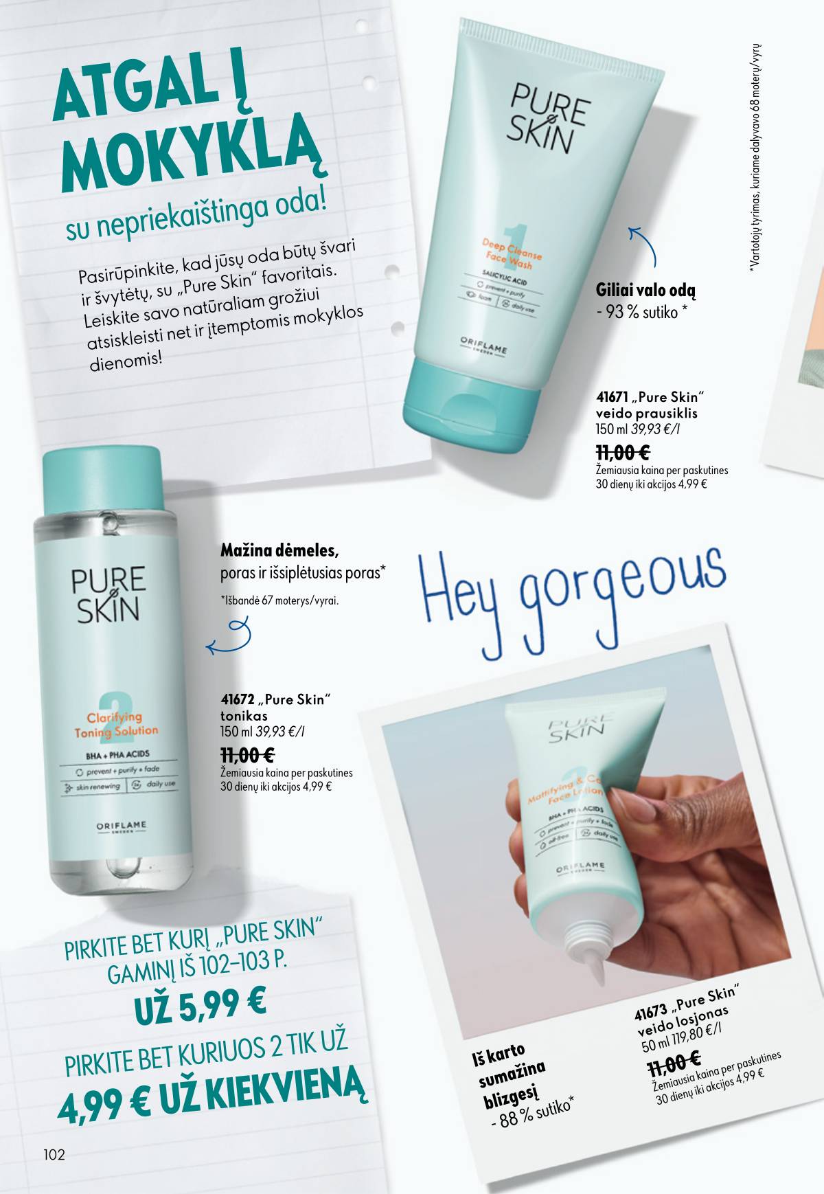 Oriflame - Oriflame akcijų katalogas 102 puslapis