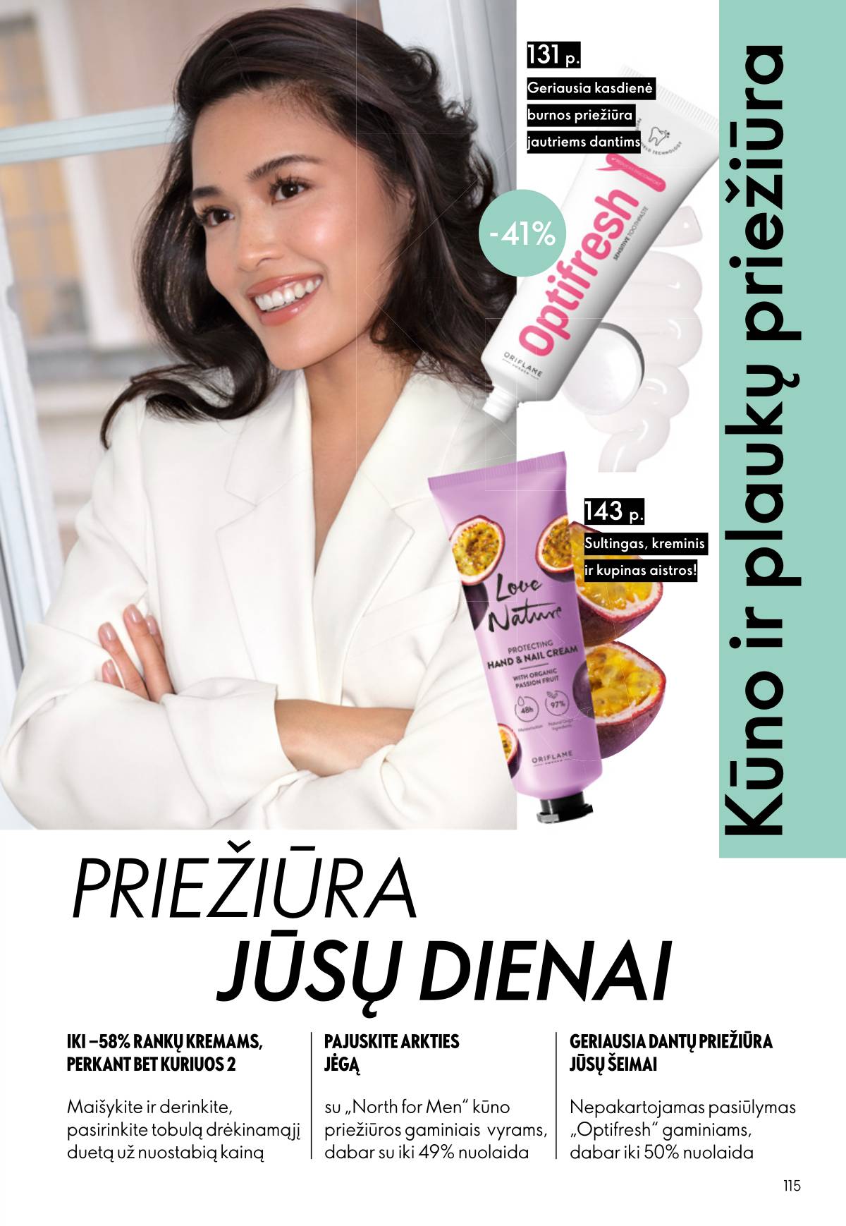 Oriflame - Oriflame akcijų katalogas 115 puslapis