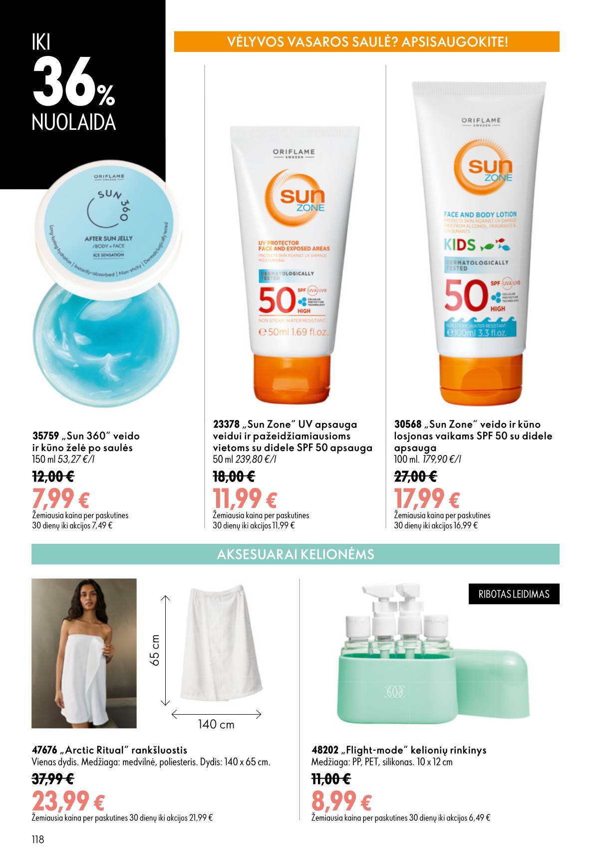 Oriflame - Oriflame akcijų katalogas 118 puslapis