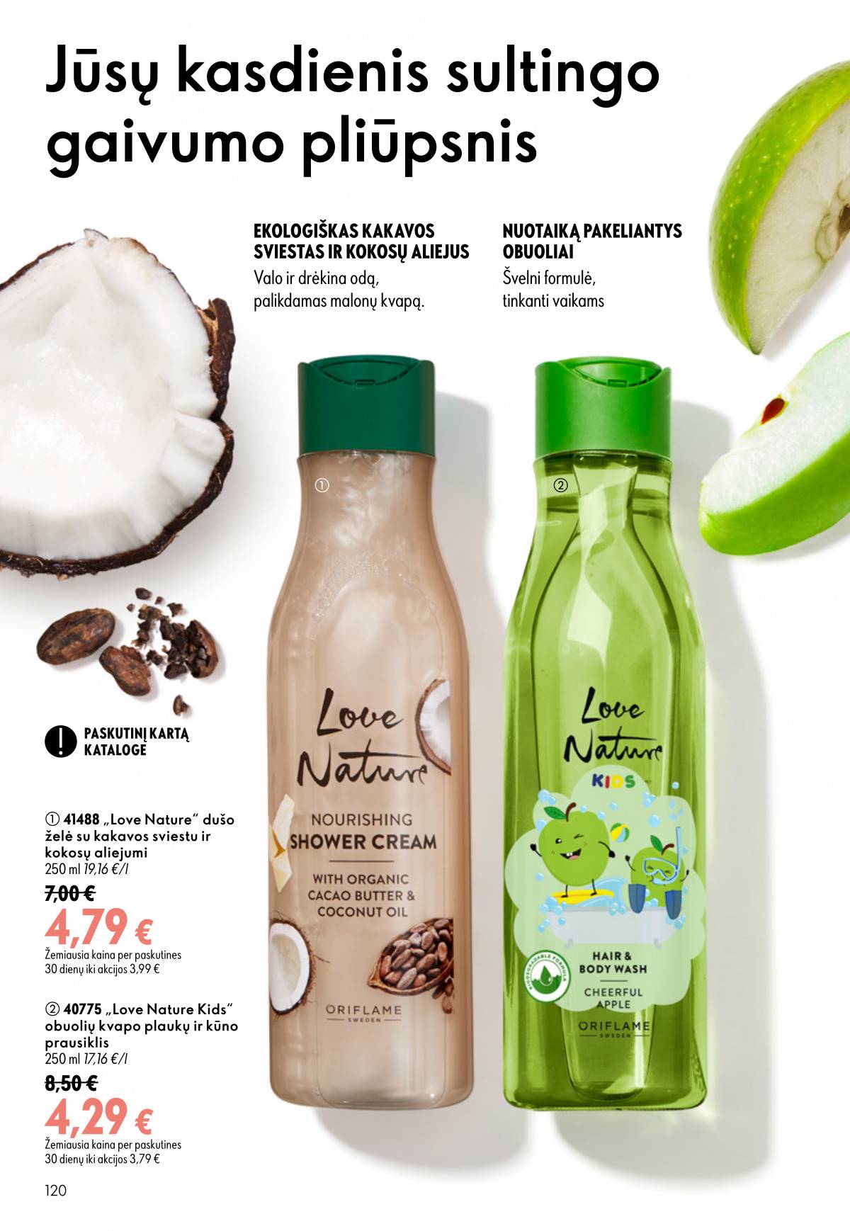 Oriflame - Oriflame akcijų katalogas 120 puslapis