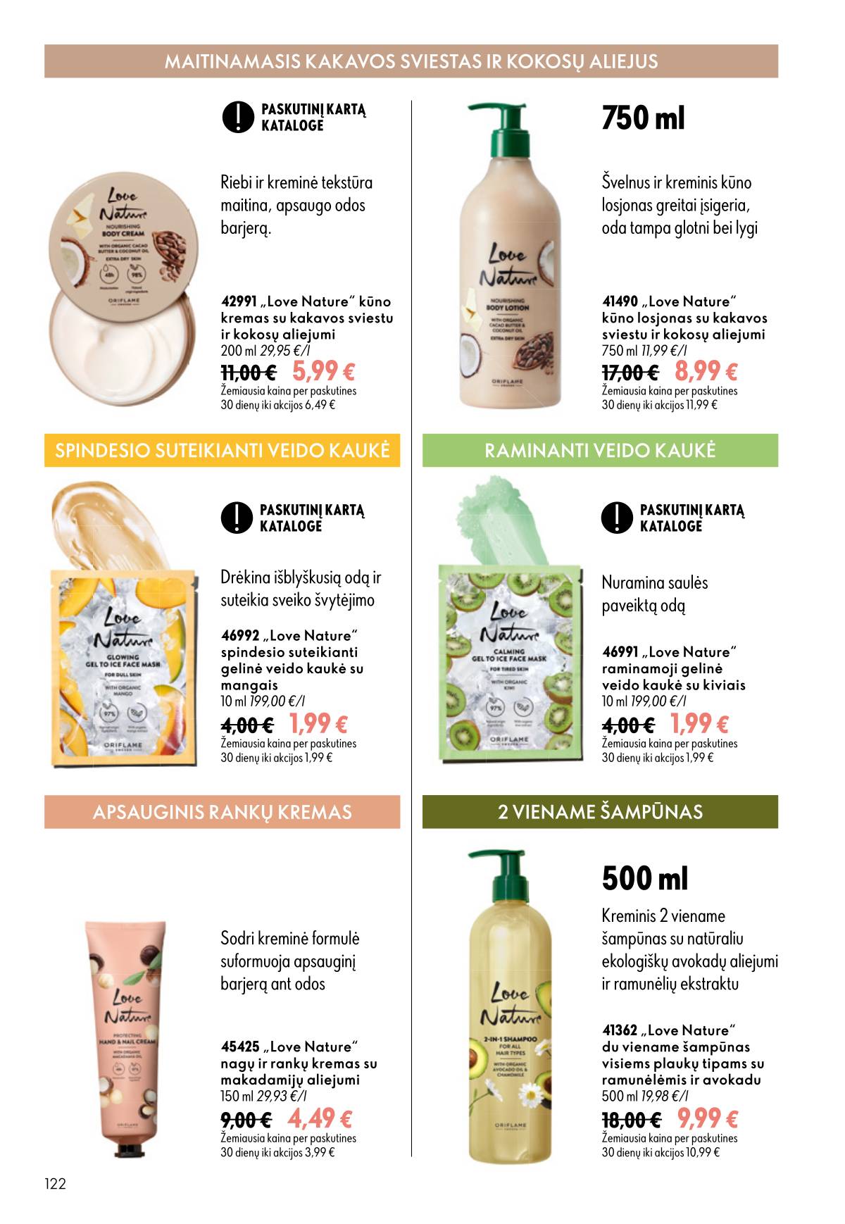 Oriflame - Oriflame akcijų katalogas 122 puslapis