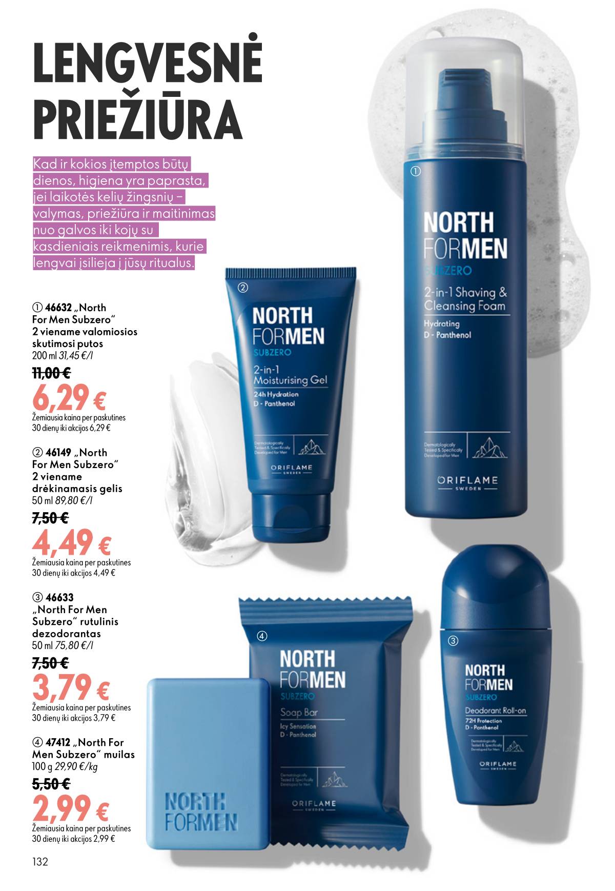 Oriflame - Oriflame akcijų katalogas 132 puslapis
