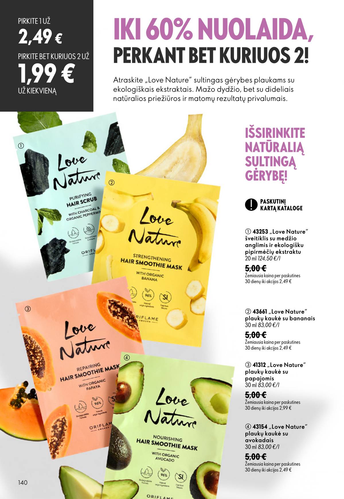 Oriflame - Oriflame akcijų katalogas 140 puslapis