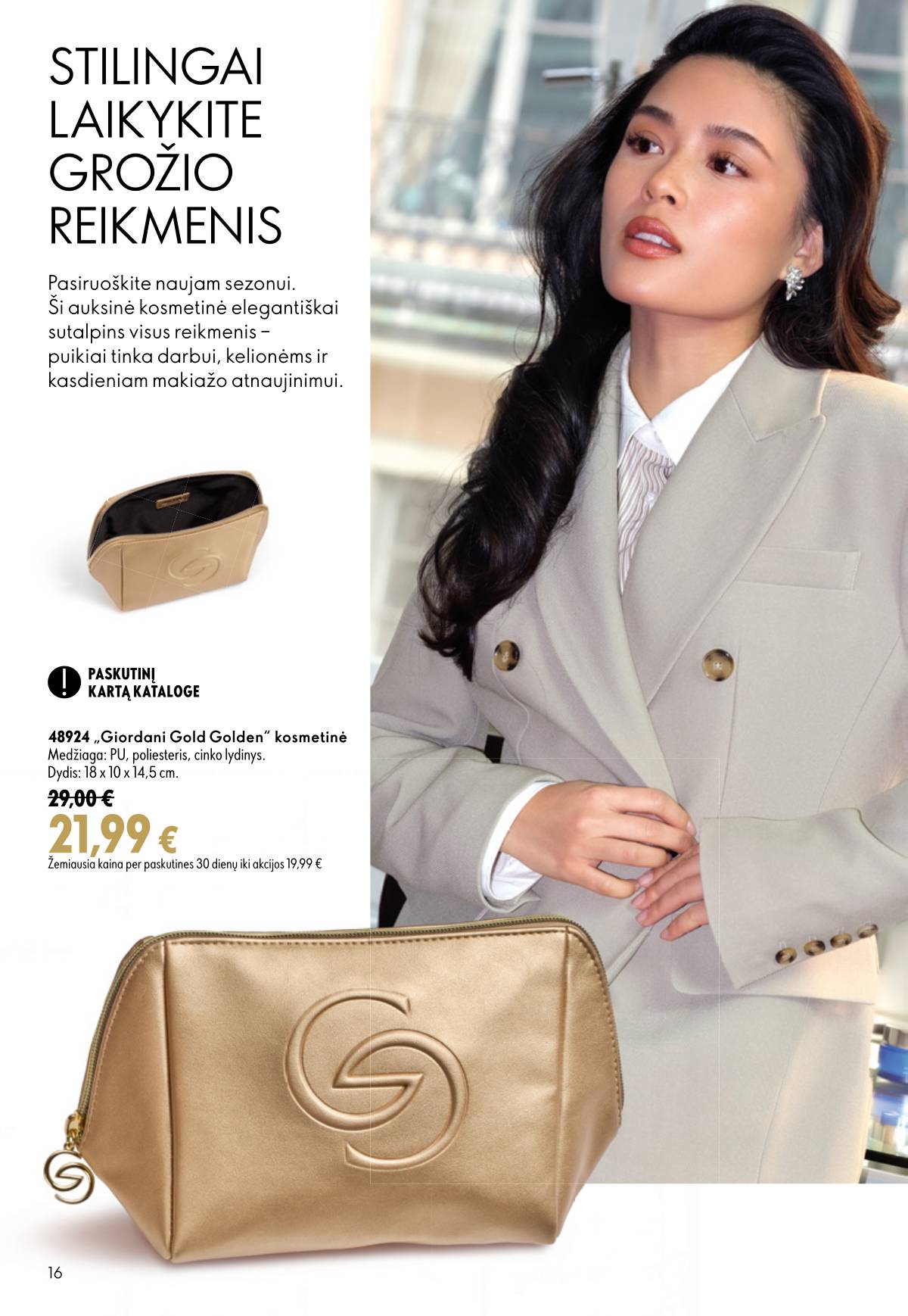 Oriflame - Oriflame akcijų katalogas 16 puslapis