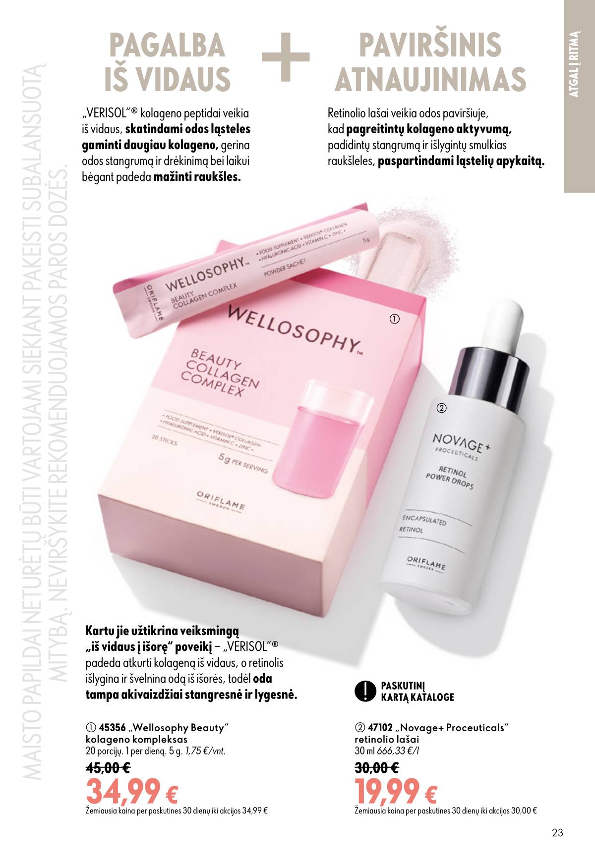 Oriflame - Oriflame akcijų katalogas 23 puslapis