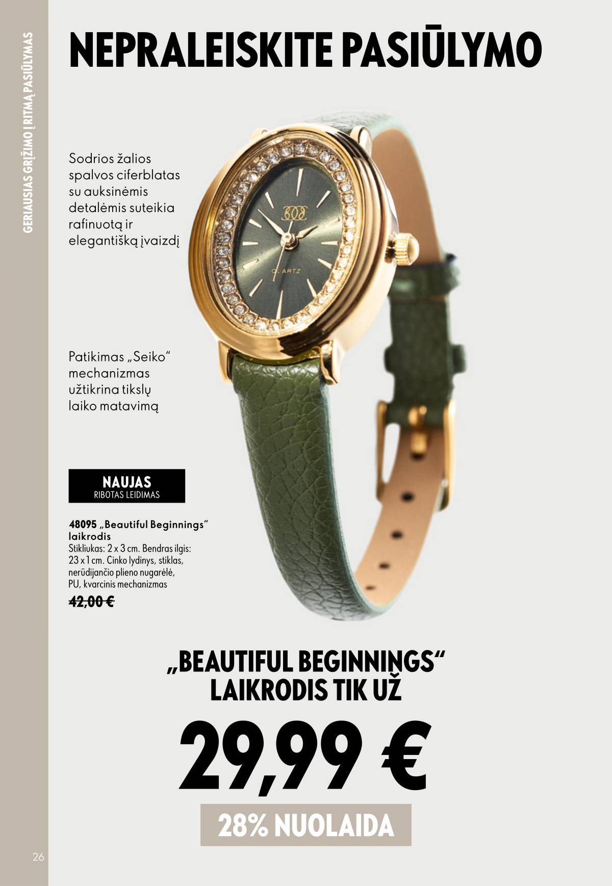 Oriflame - Oriflame akcijų katalogas 26 puslapis