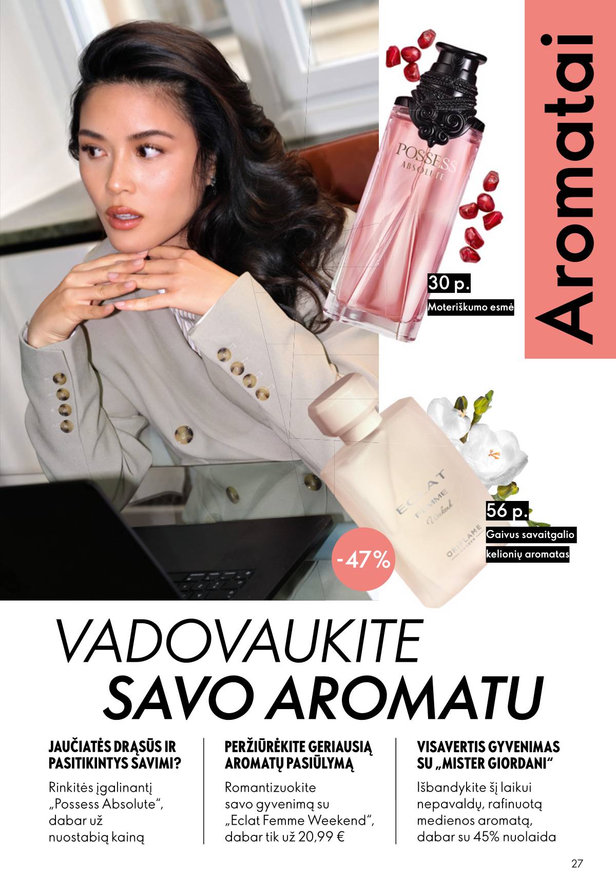 Oriflame - Oriflame akcijų katalogas 27 puslapis