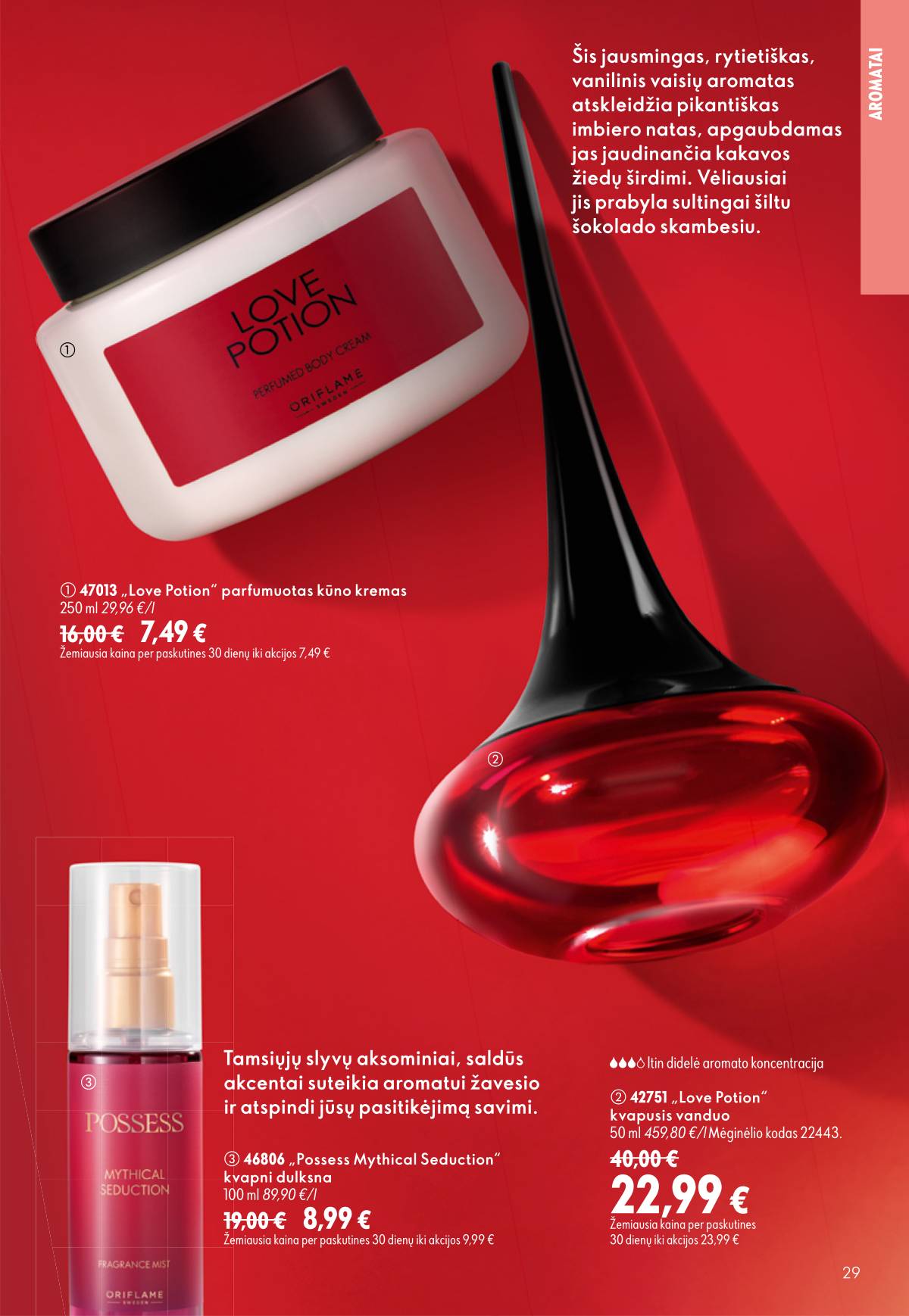 Oriflame - Oriflame akcijų katalogas 29 puslapis