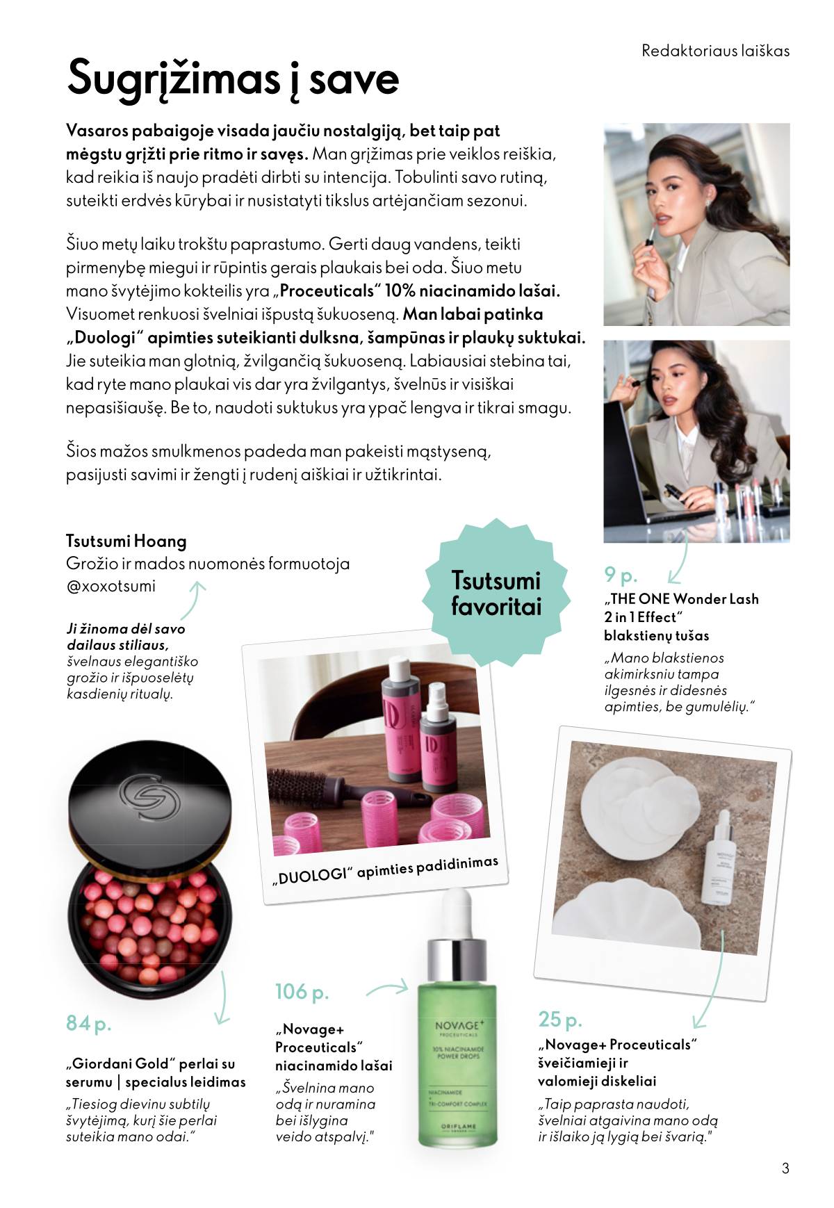 Oriflame - Oriflame akcijų katalogas 3 puslapis
