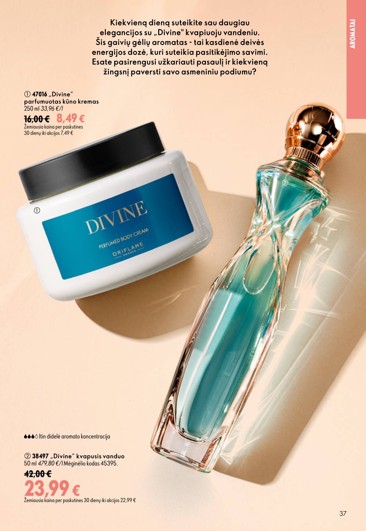 Oriflame - Oriflame akcijų katalogas 37 puslapis