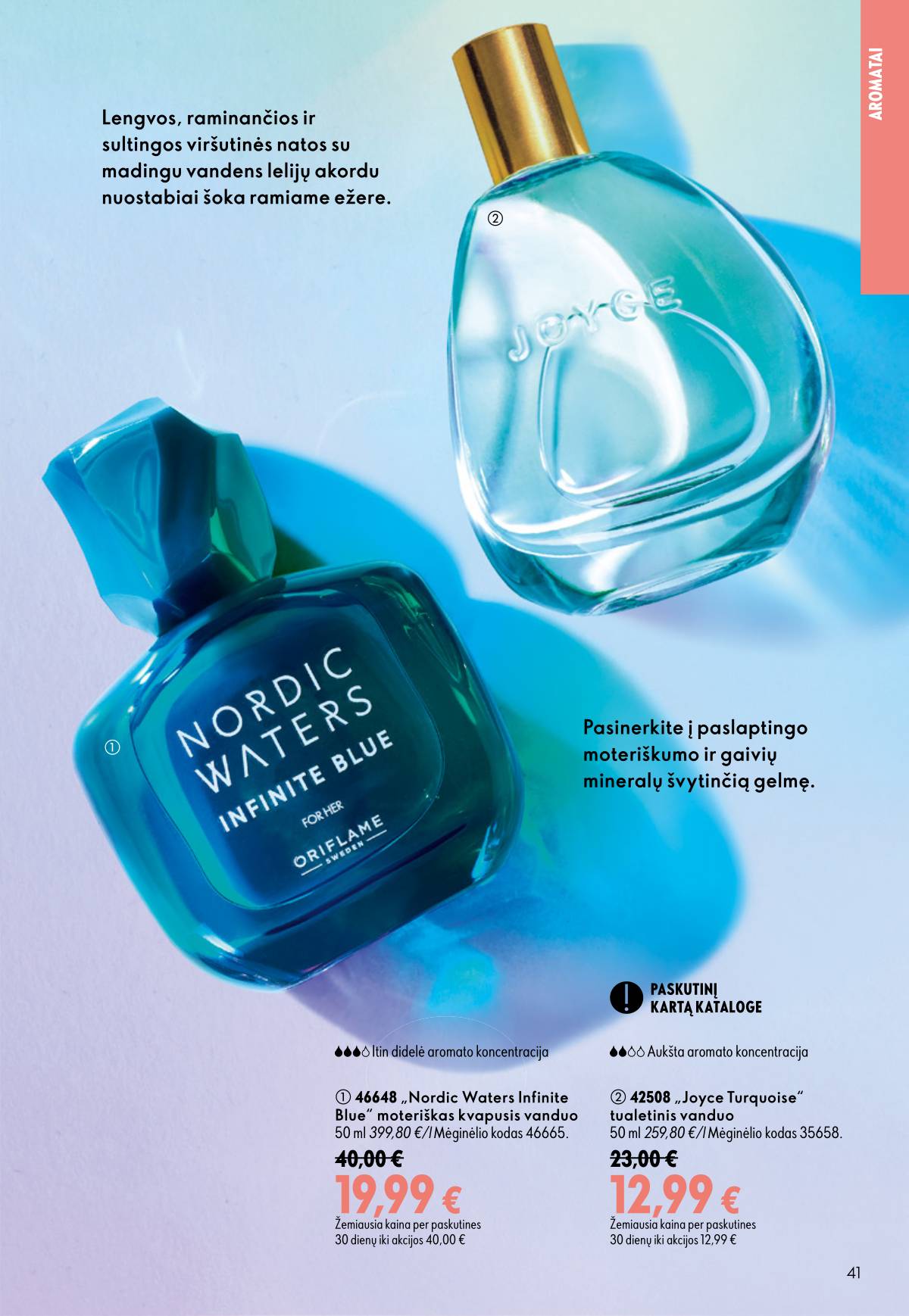 Oriflame - Oriflame akcijų katalogas 41 puslapis