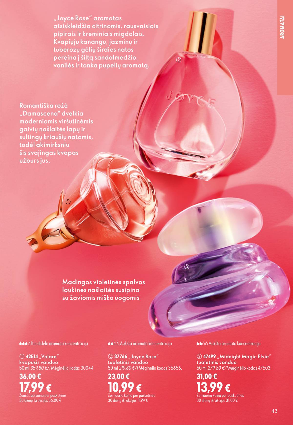 Oriflame - Oriflame akcijų katalogas 43 puslapis