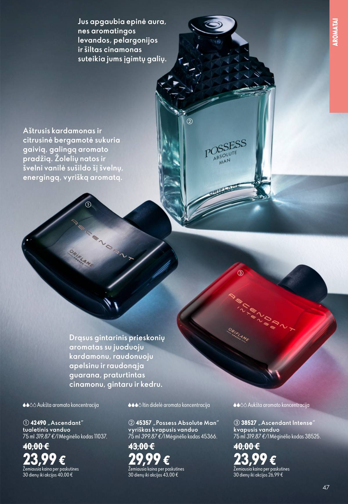 Oriflame - Oriflame akcijų katalogas 47 puslapis