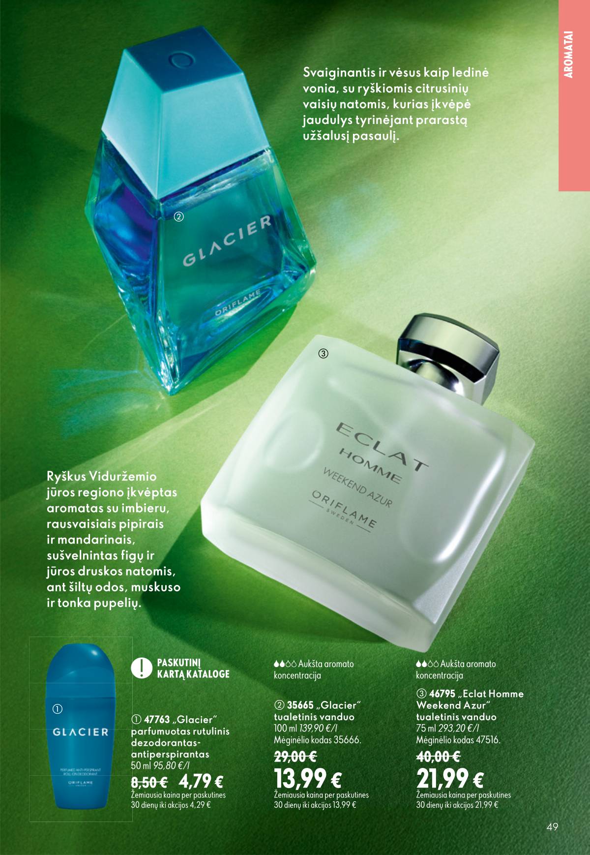 Oriflame - Oriflame akcijų katalogas 49 puslapis