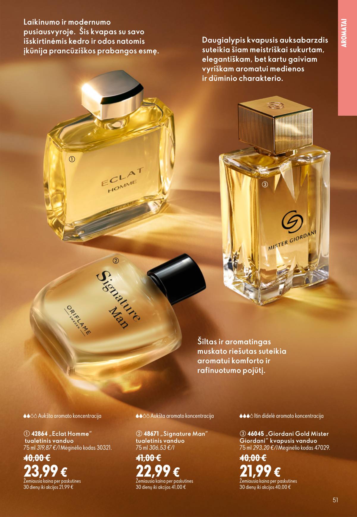 Oriflame - Oriflame akcijų katalogas 51 puslapis