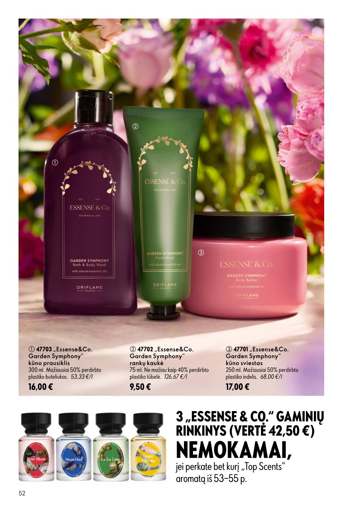Oriflame - Oriflame akcijų katalogas 52 puslapis