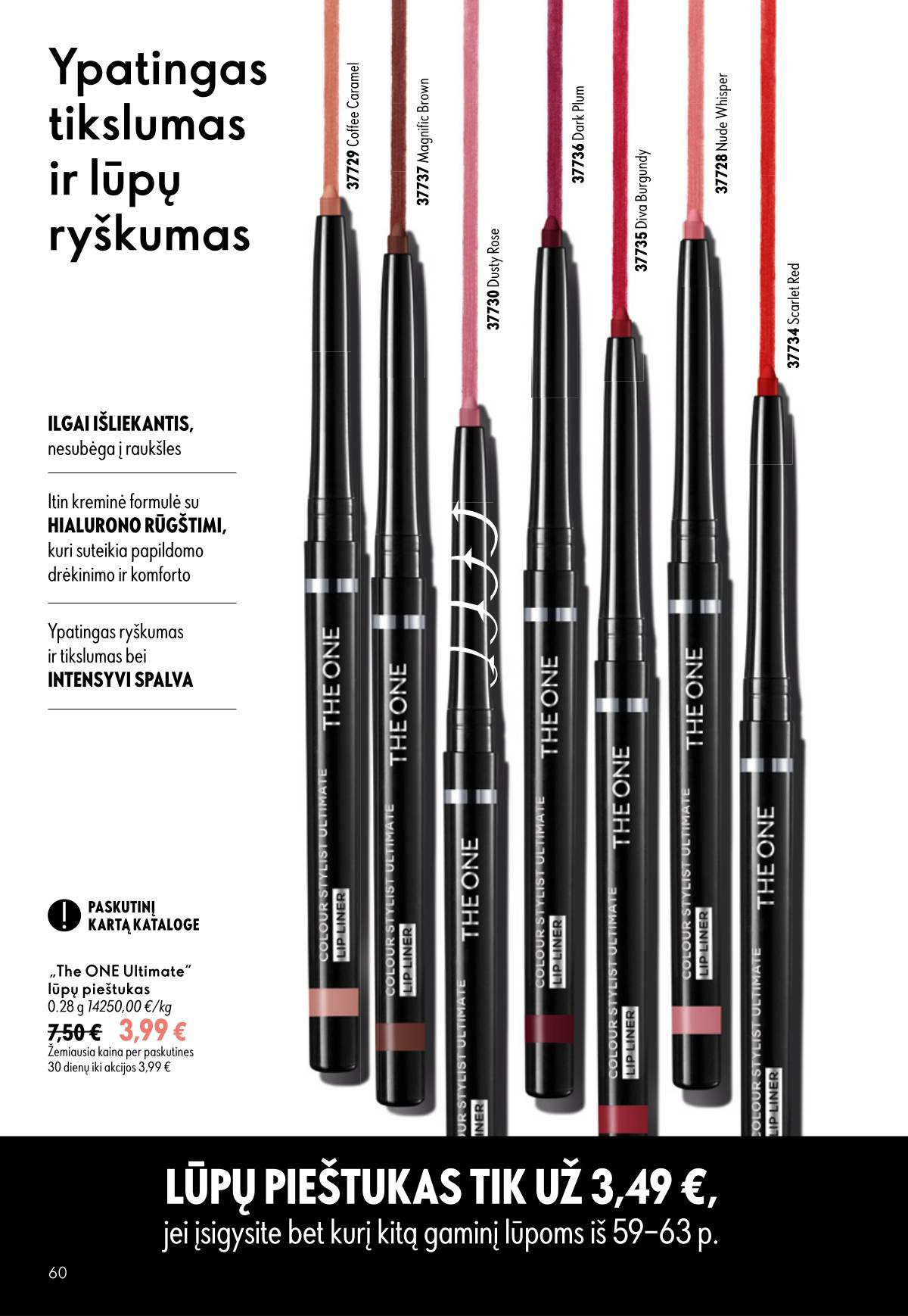 Oriflame - Oriflame akcijų katalogas 60 puslapis