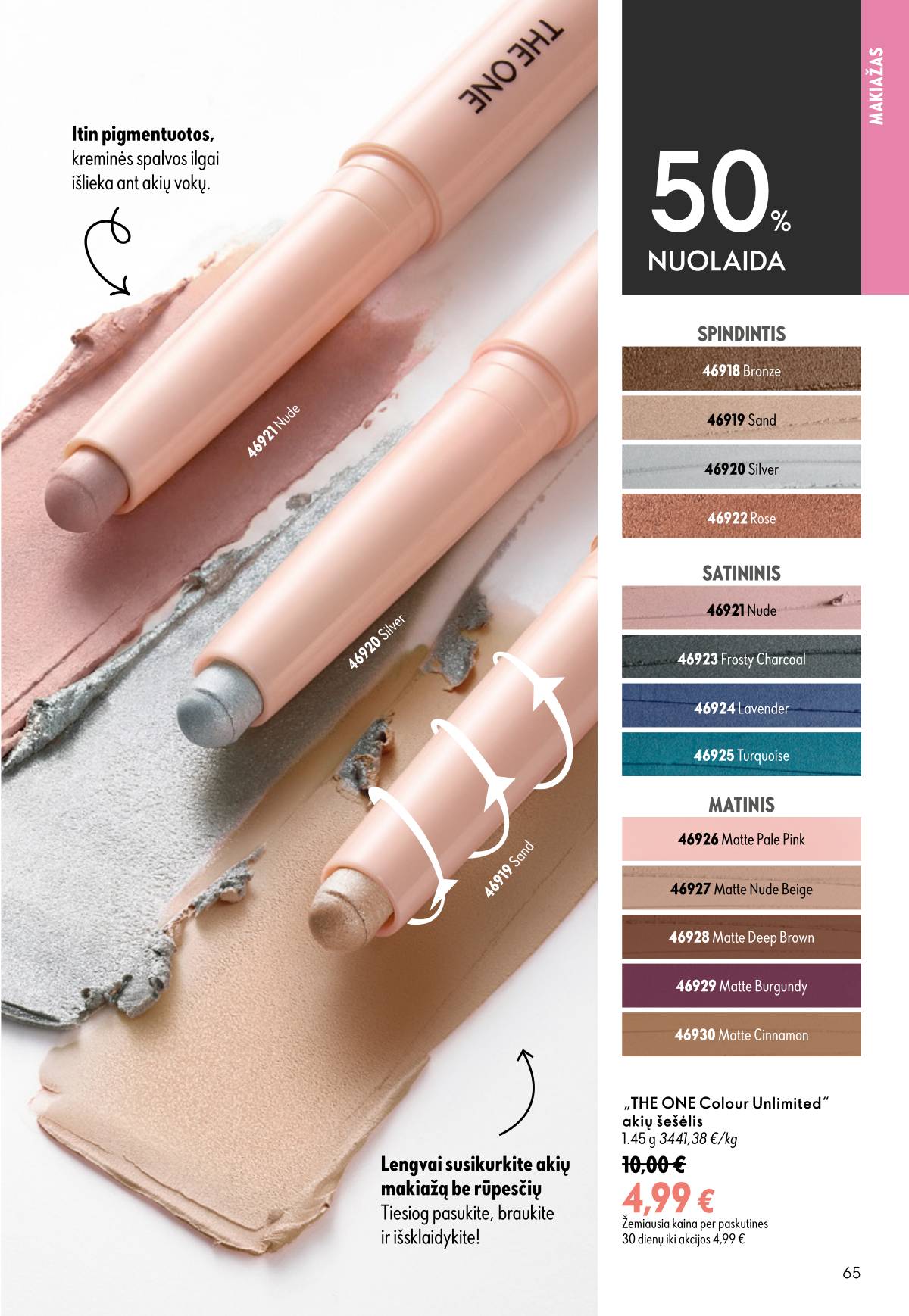 Oriflame - Oriflame akcijų katalogas 65 puslapis