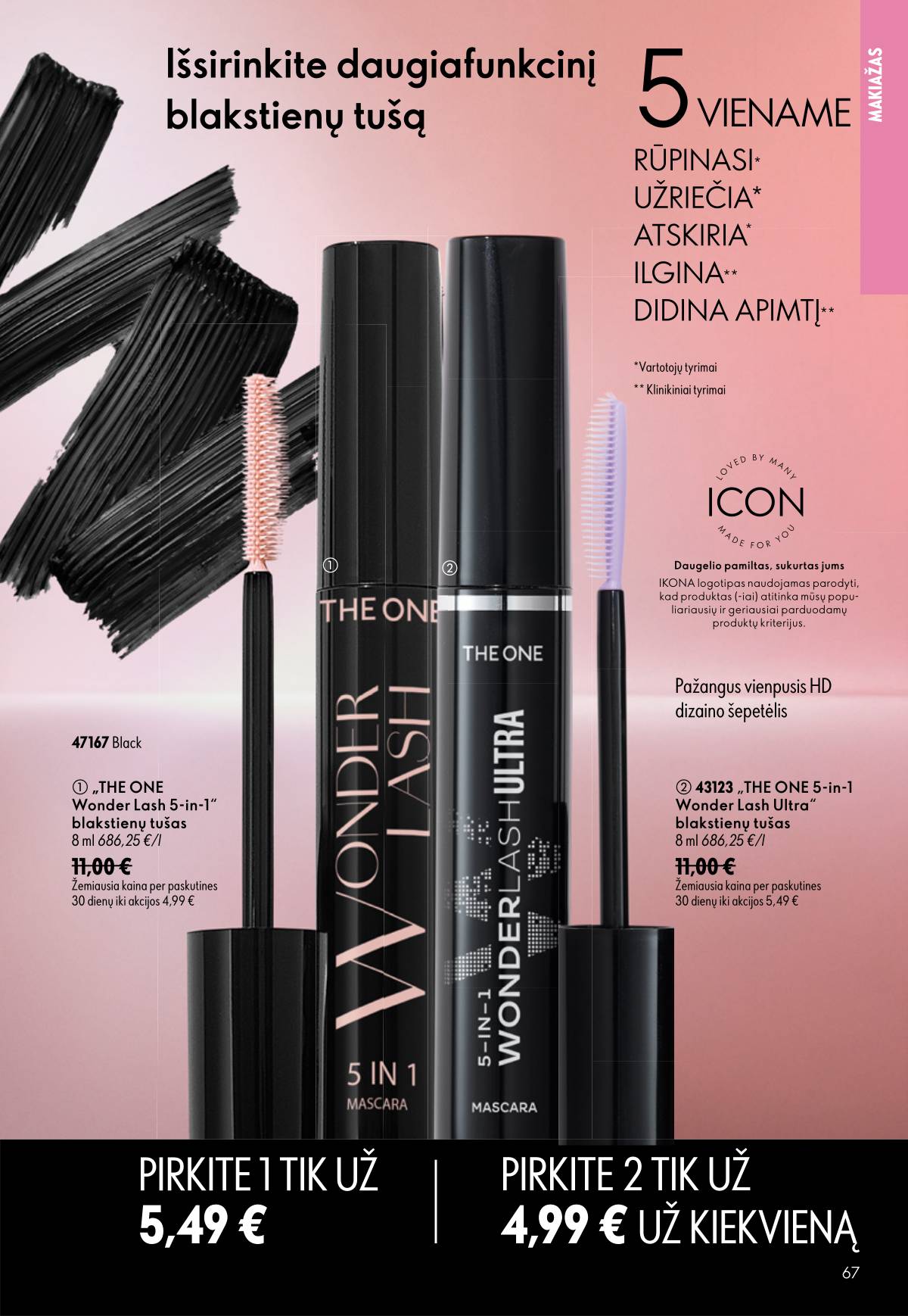 Oriflame - Oriflame akcijų katalogas 67 puslapis