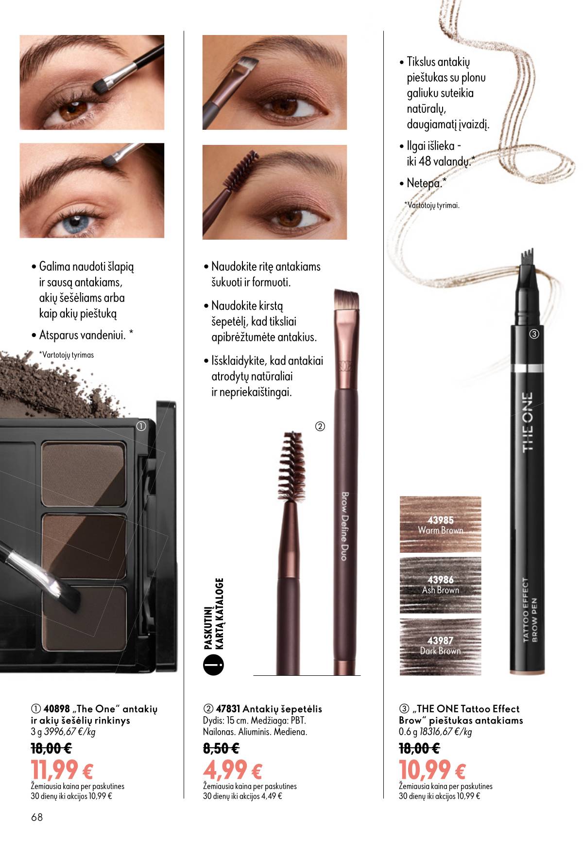 Oriflame - Oriflame akcijų katalogas 68 puslapis