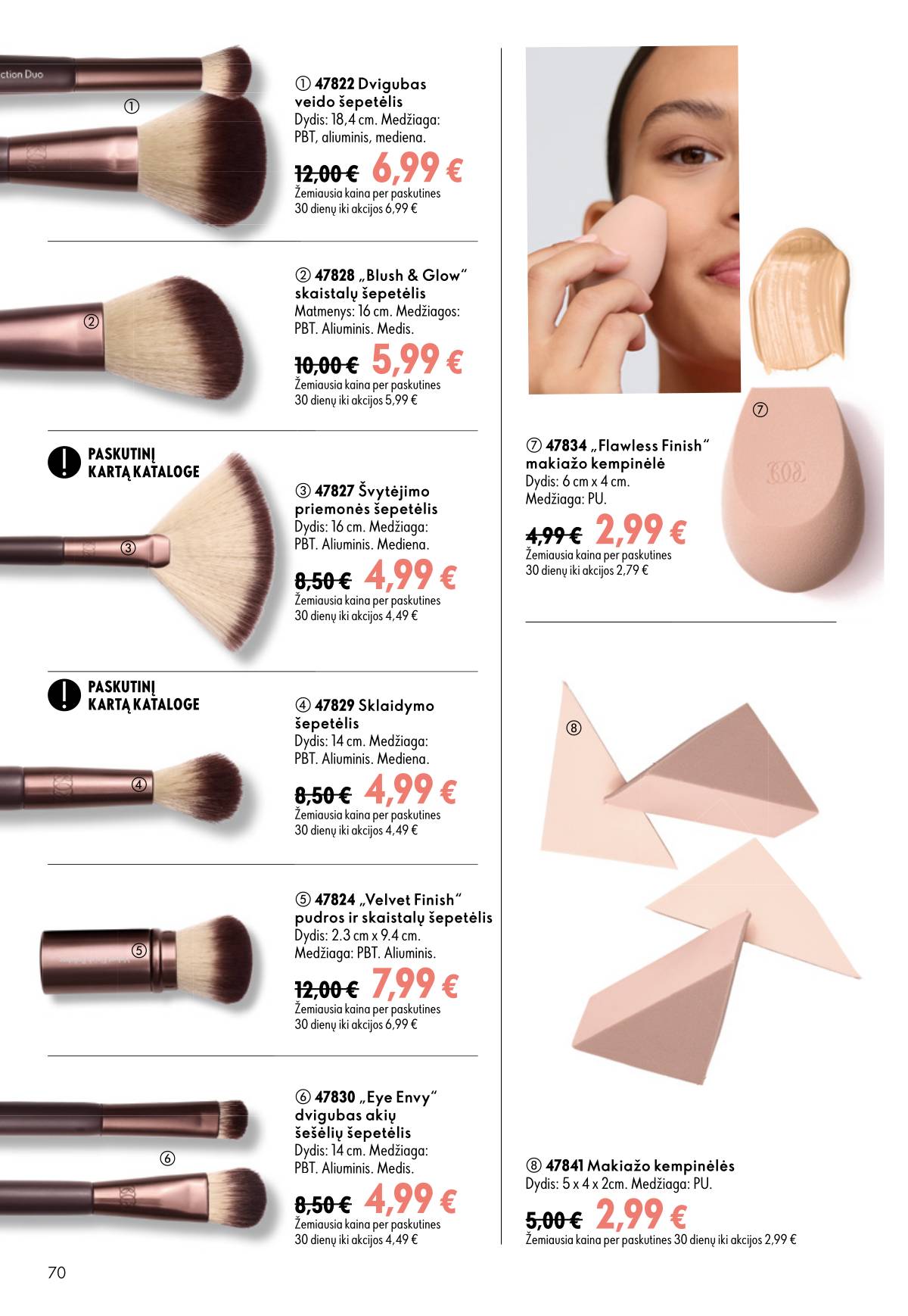 Oriflame - Oriflame akcijų katalogas 70 puslapis