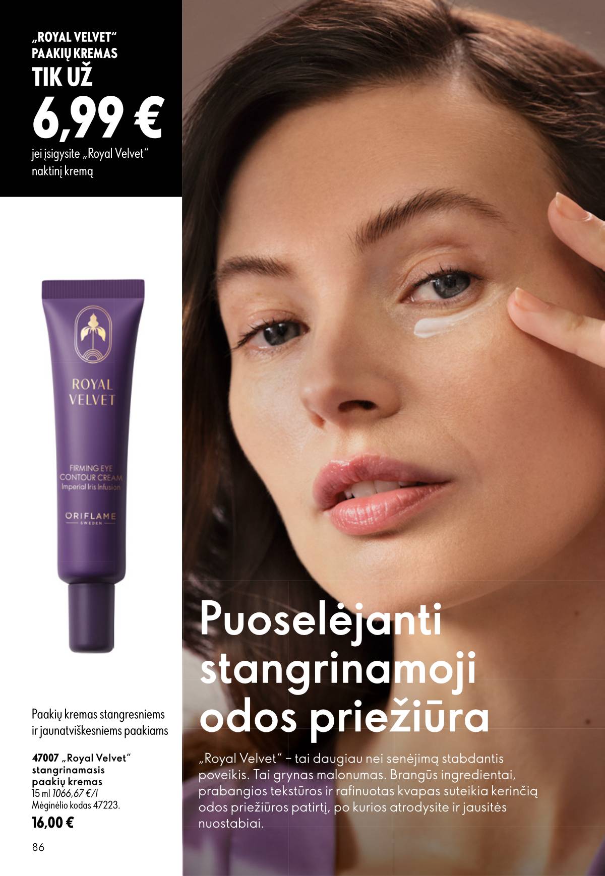 Oriflame - Oriflame akcijų katalogas 86 puslapis