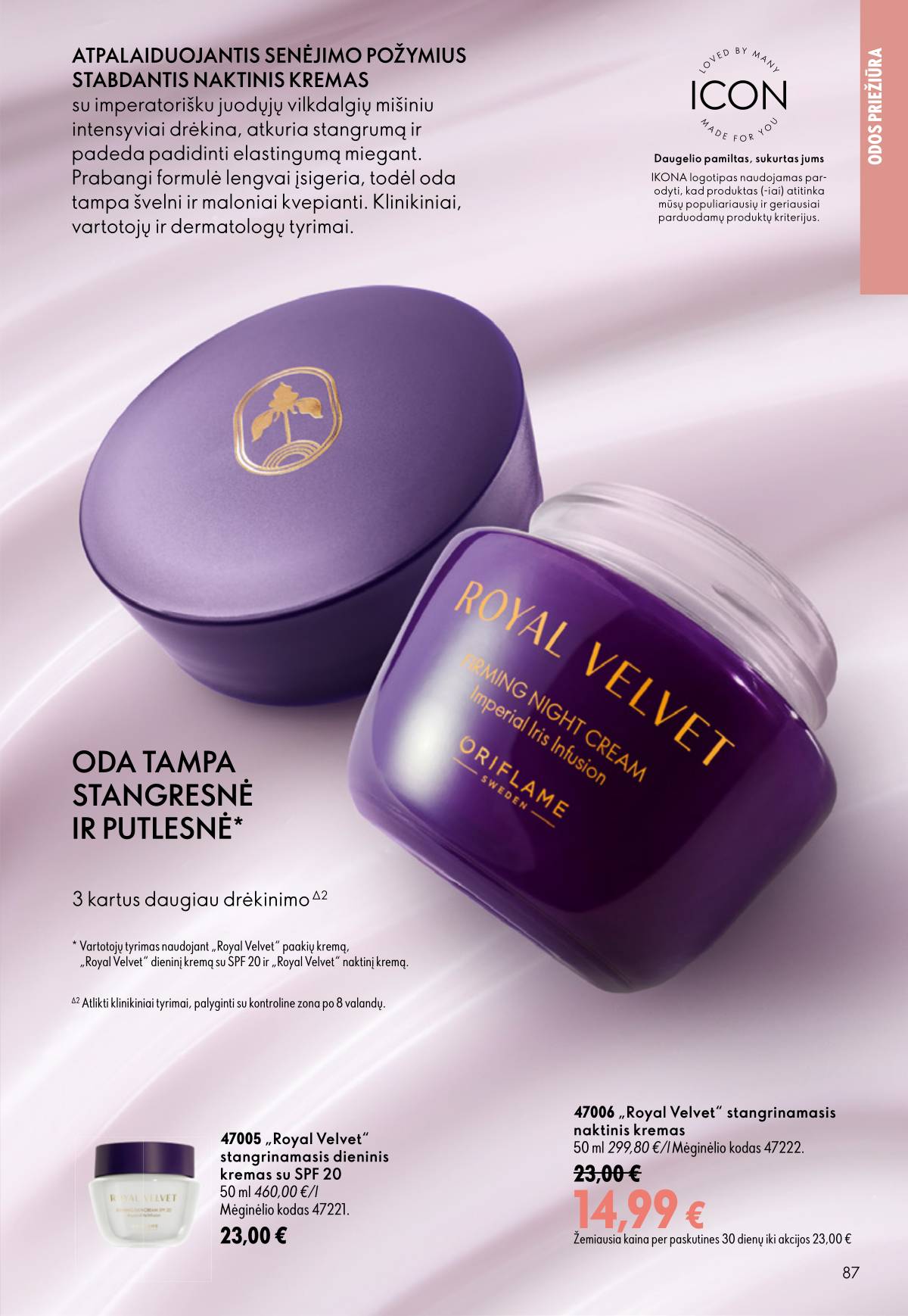 Oriflame - Oriflame akcijų katalogas 87 puslapis