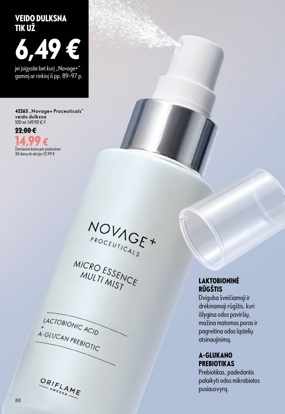 Oriflame - Oriflame akcijų katalogas 88 puslapis