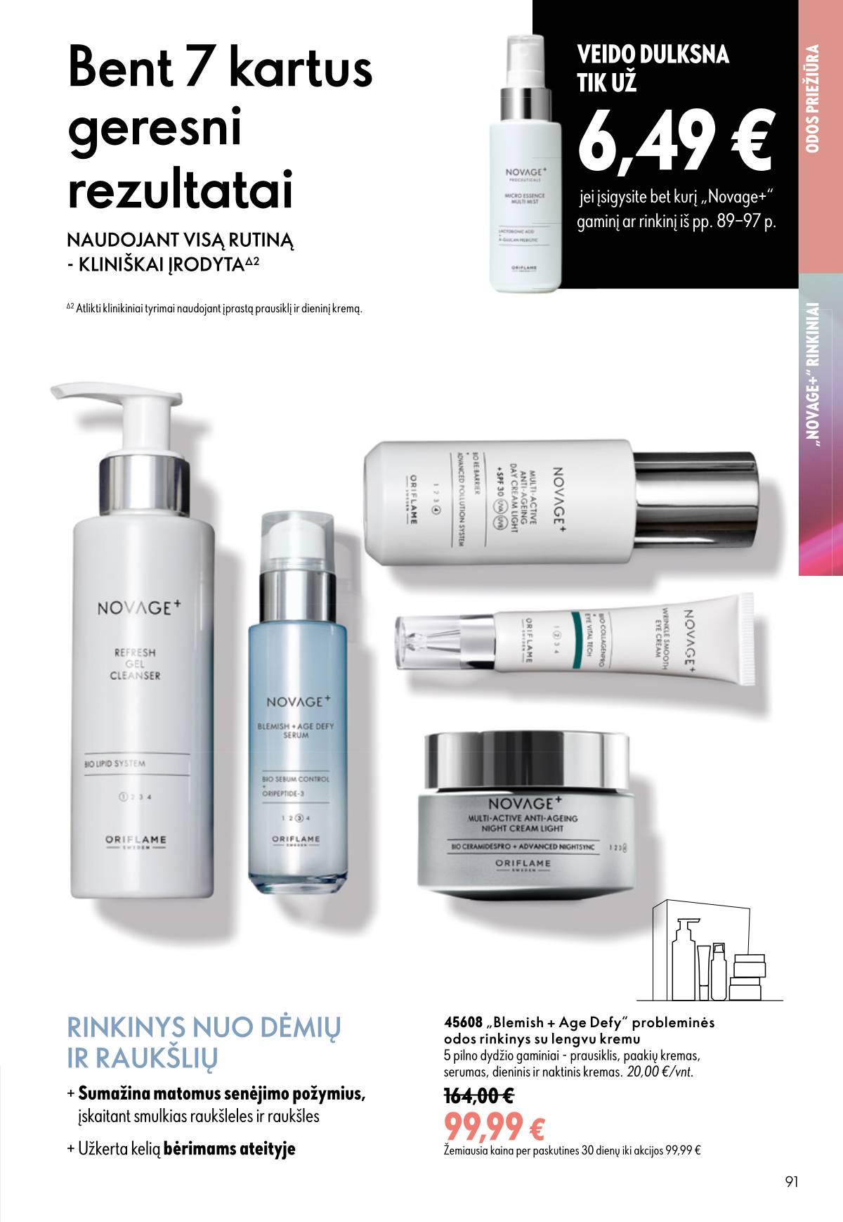 Oriflame - Oriflame akcijų katalogas 91 puslapis