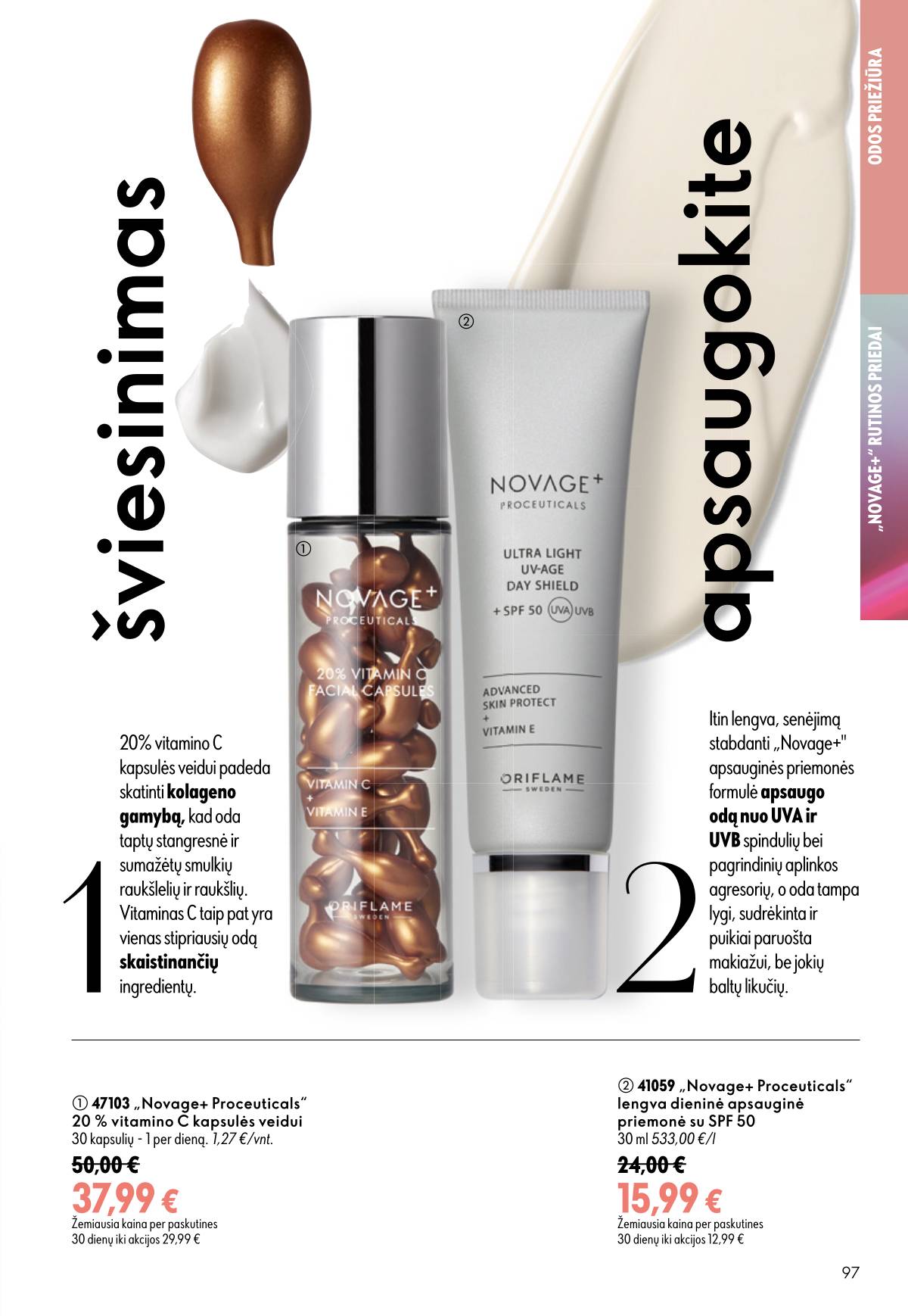 Oriflame - Oriflame akcijų katalogas 97 puslapis