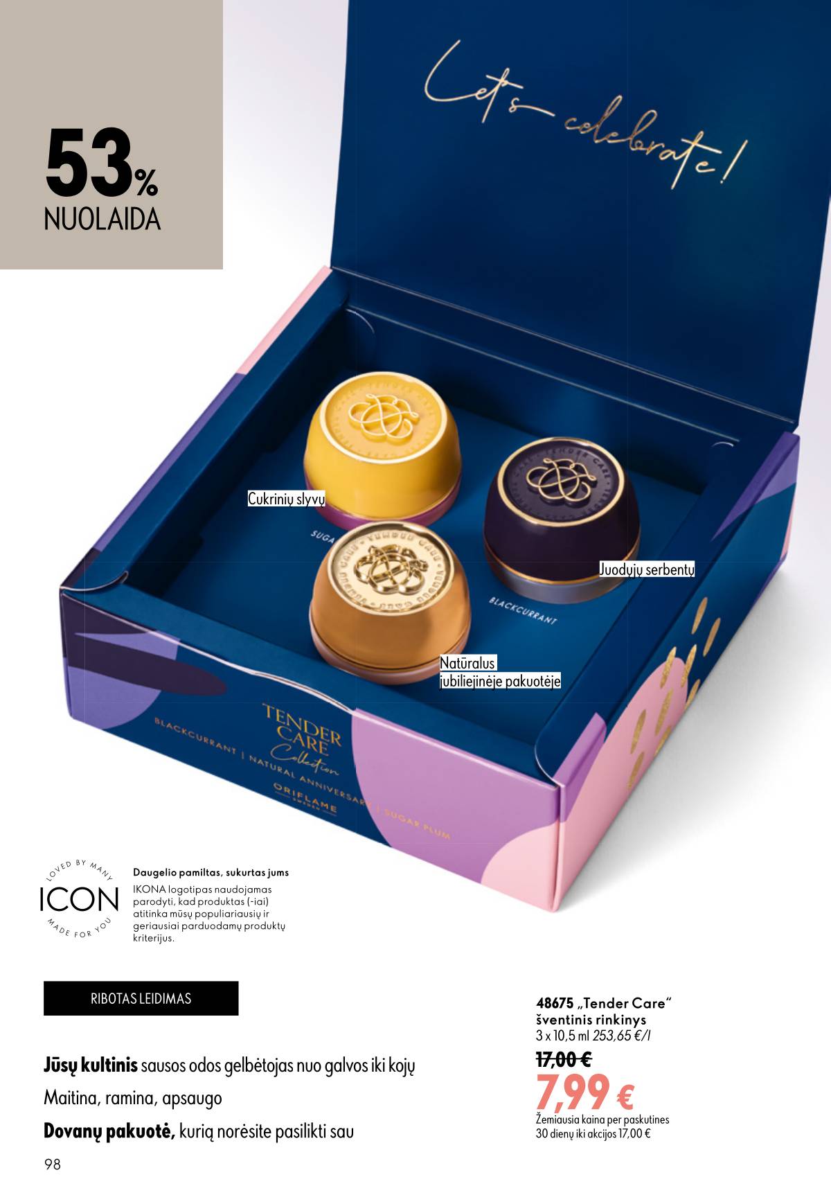 Oriflame - Oriflame akcijų katalogas 98 puslapis