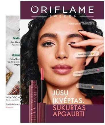 Oriflame - Oriflame akcijų katalogas 2026-09-16 – 2026-10-06