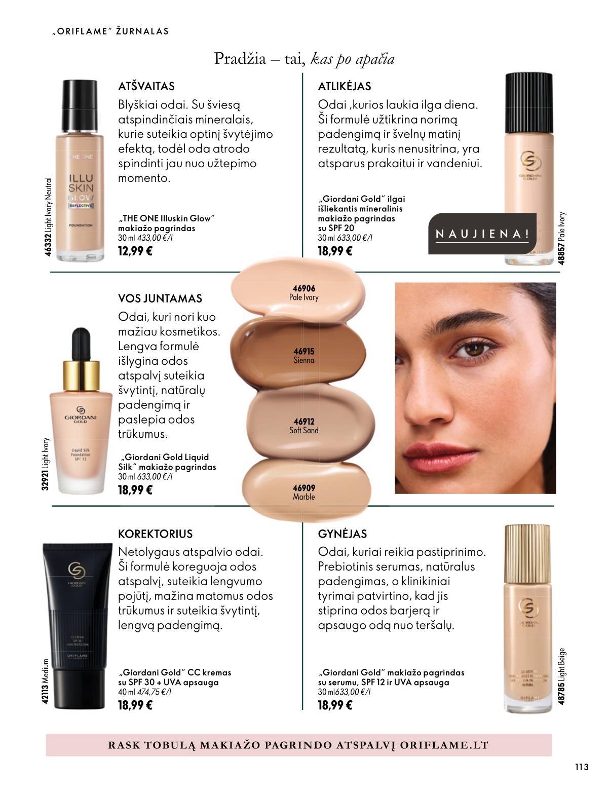 Oriflame - Oriflame akcijų katalogas 113 puslapis