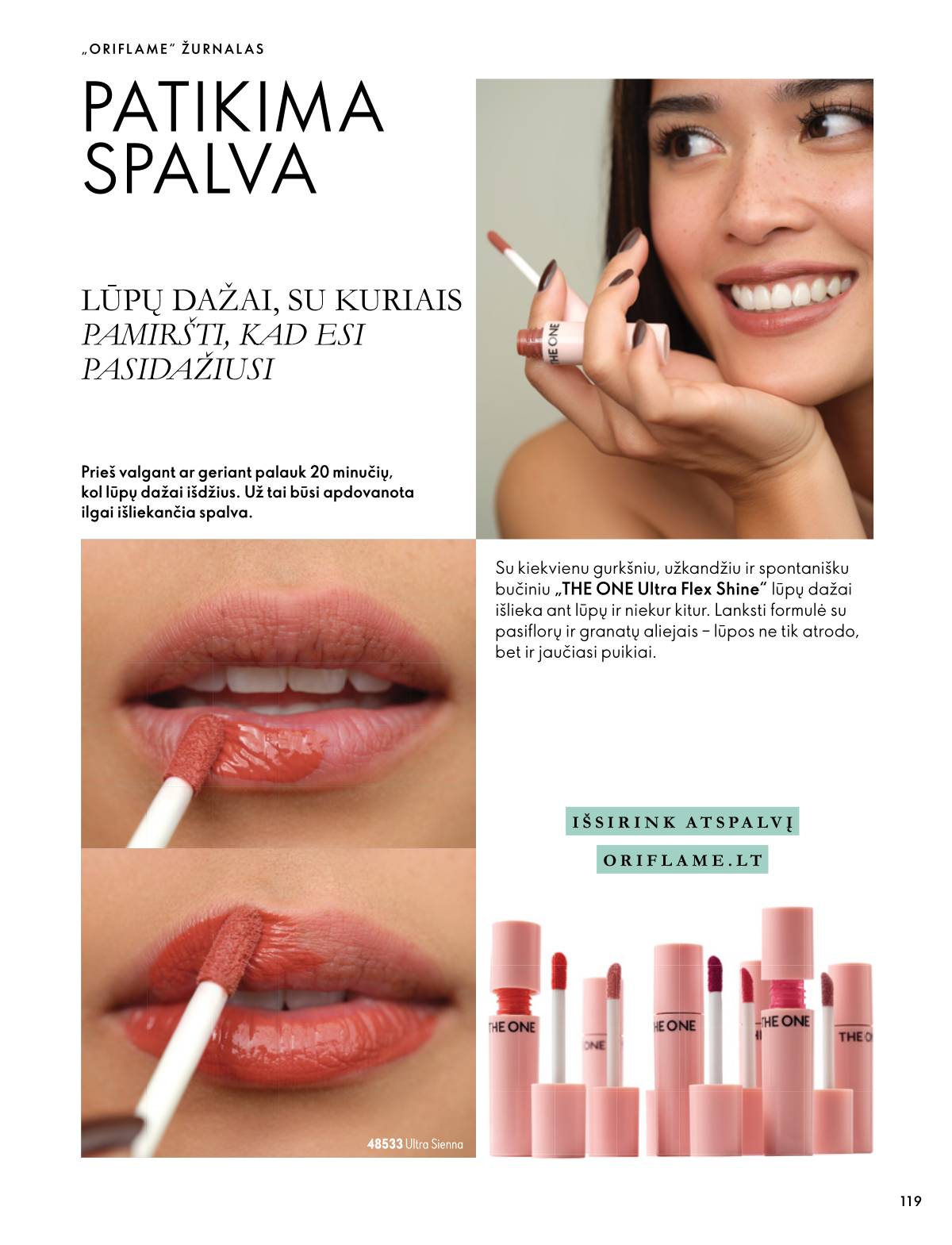 Oriflame - Oriflame akcijų katalogas 119 puslapis
