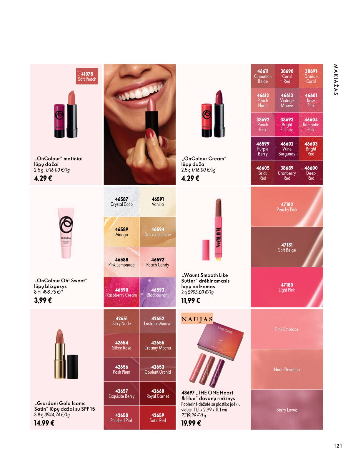 Oriflame - Oriflame akcijų katalogas 121 puslapis