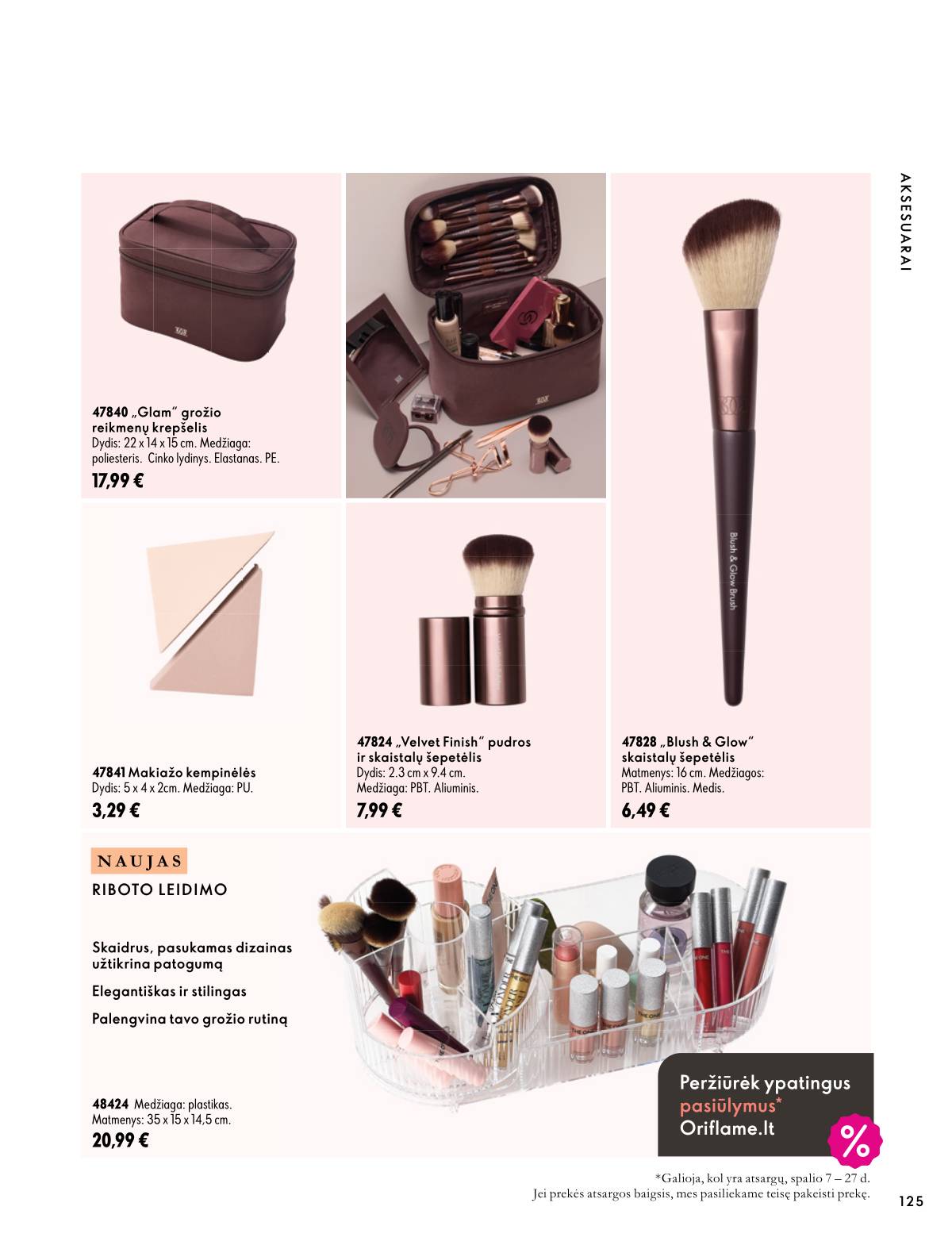 Oriflame - Oriflame akcijų katalogas 125 puslapis