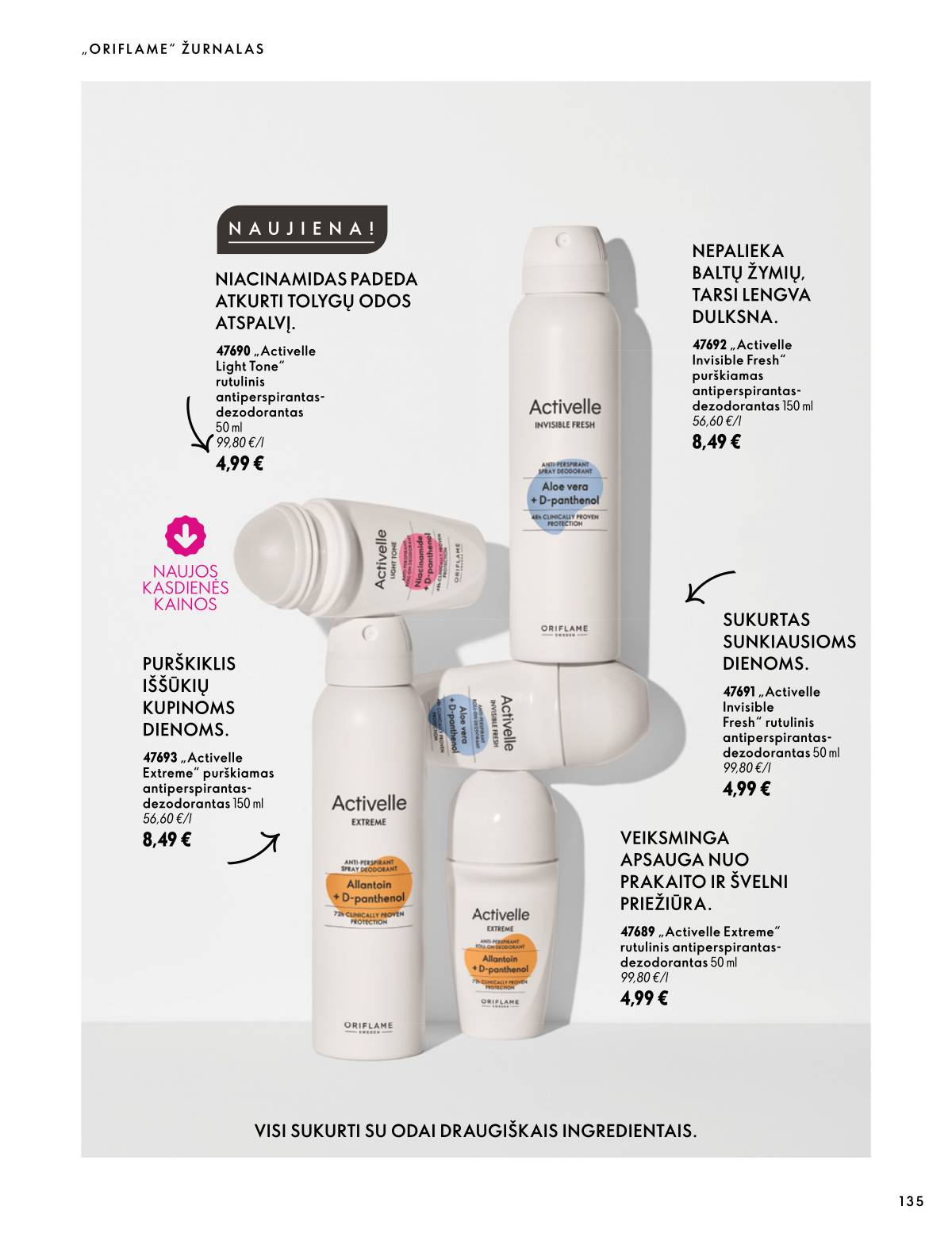 Oriflame - Oriflame akcijų katalogas 135 puslapis