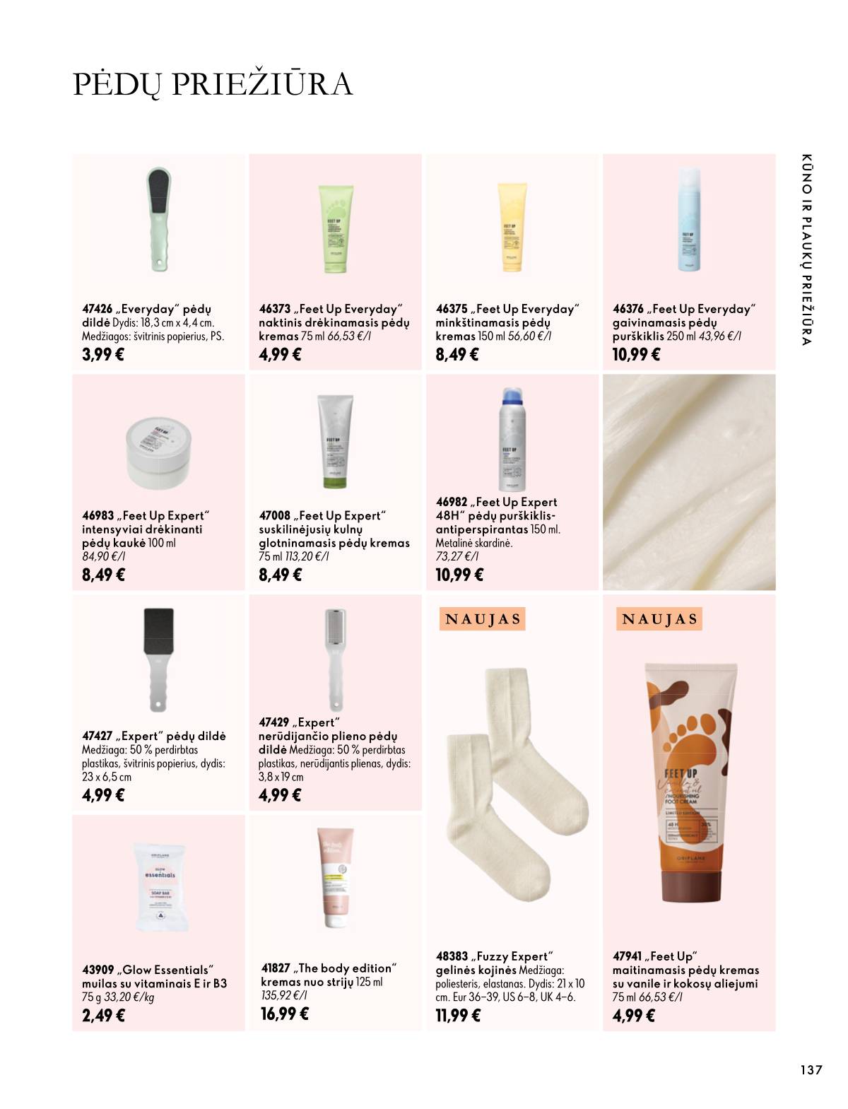 Oriflame - Oriflame akcijų katalogas 137 puslapis
