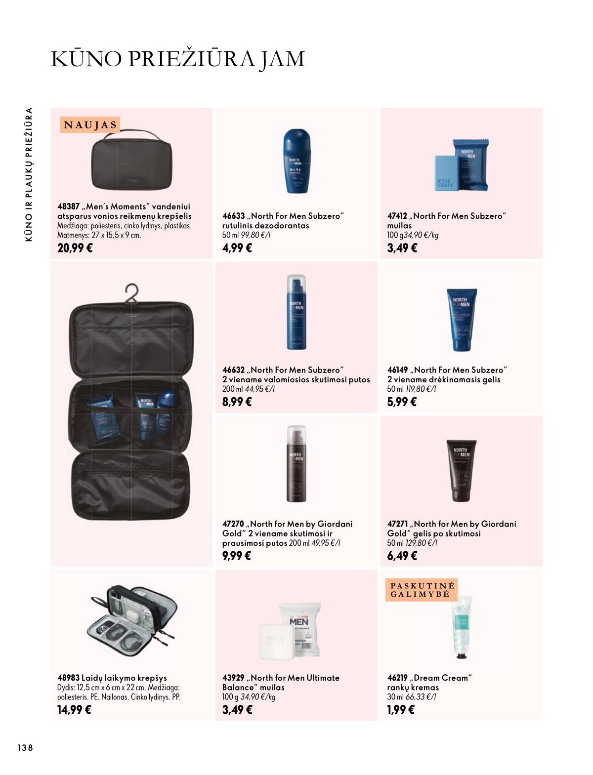 Oriflame - Oriflame akcijų katalogas 138 puslapis