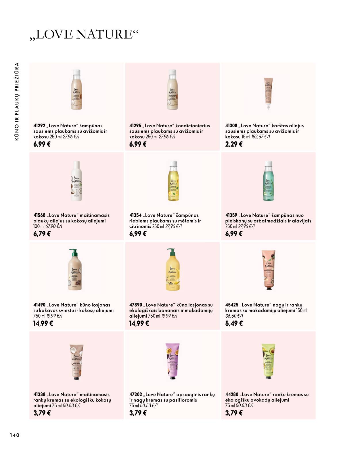 Oriflame - Oriflame akcijų katalogas 140 puslapis