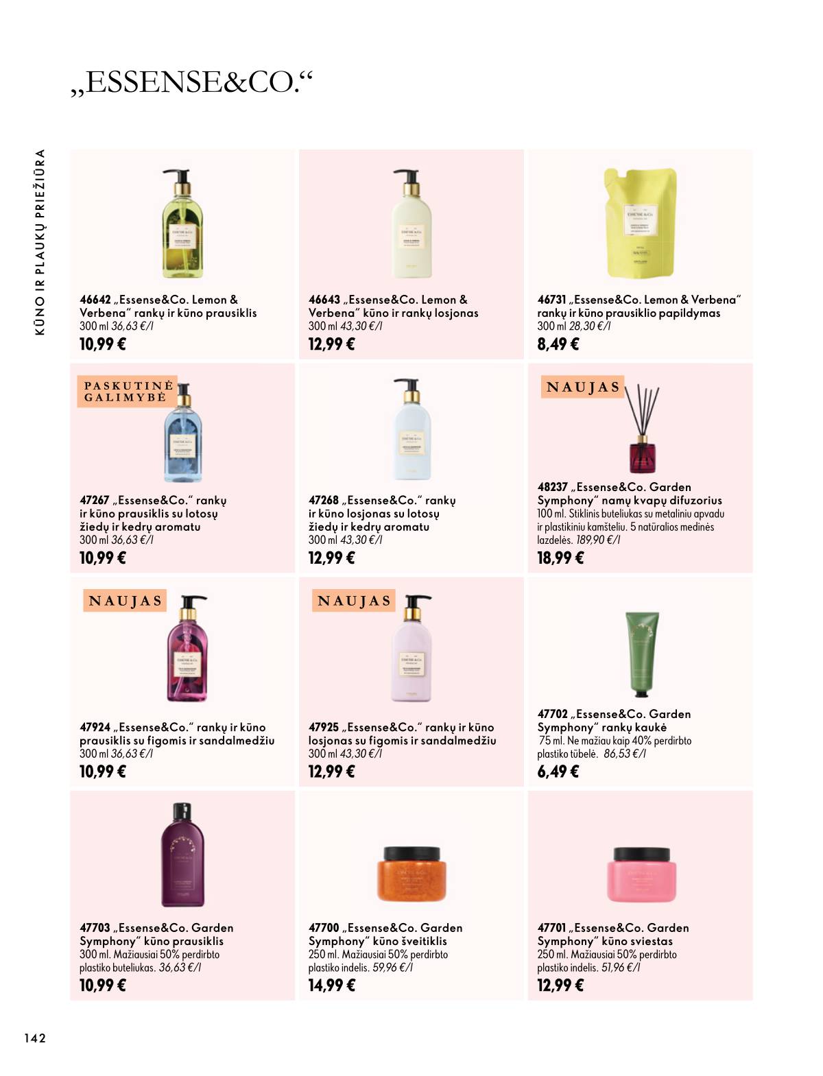 Oriflame - Oriflame akcijų katalogas 142 puslapis