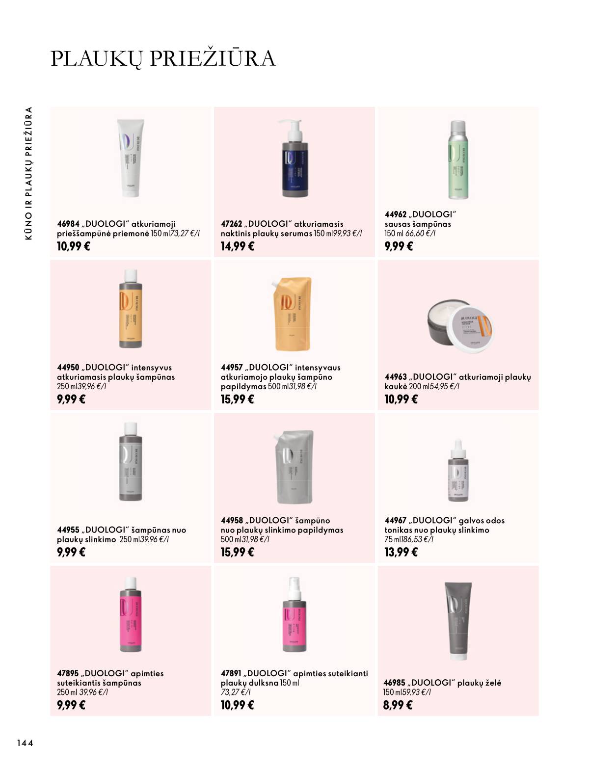 Oriflame - Oriflame akcijų katalogas 144 puslapis