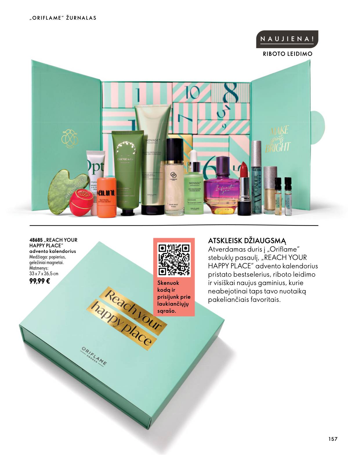 Oriflame - Oriflame akcijų katalogas 157 puslapis