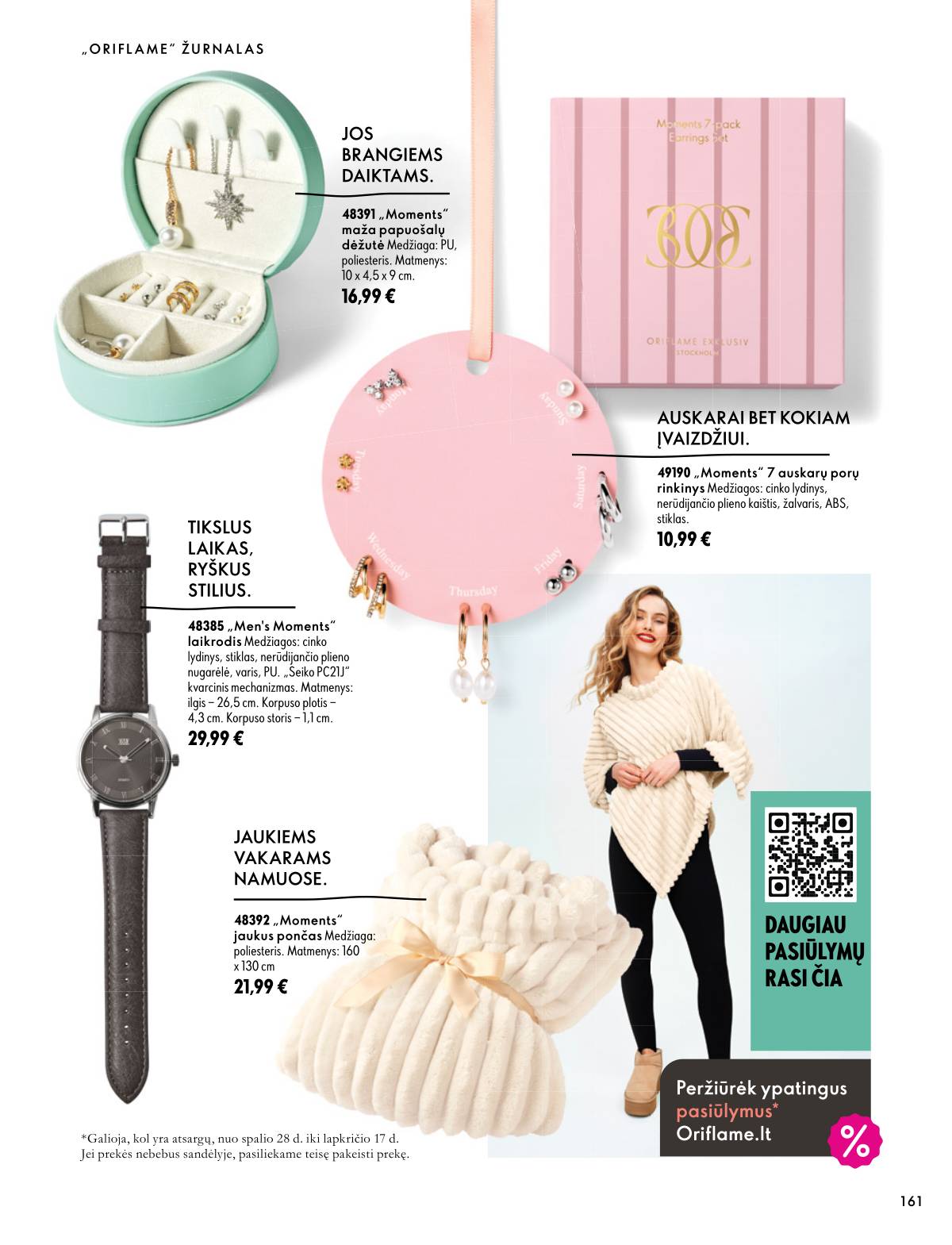 Oriflame - Oriflame akcijų katalogas 161 puslapis