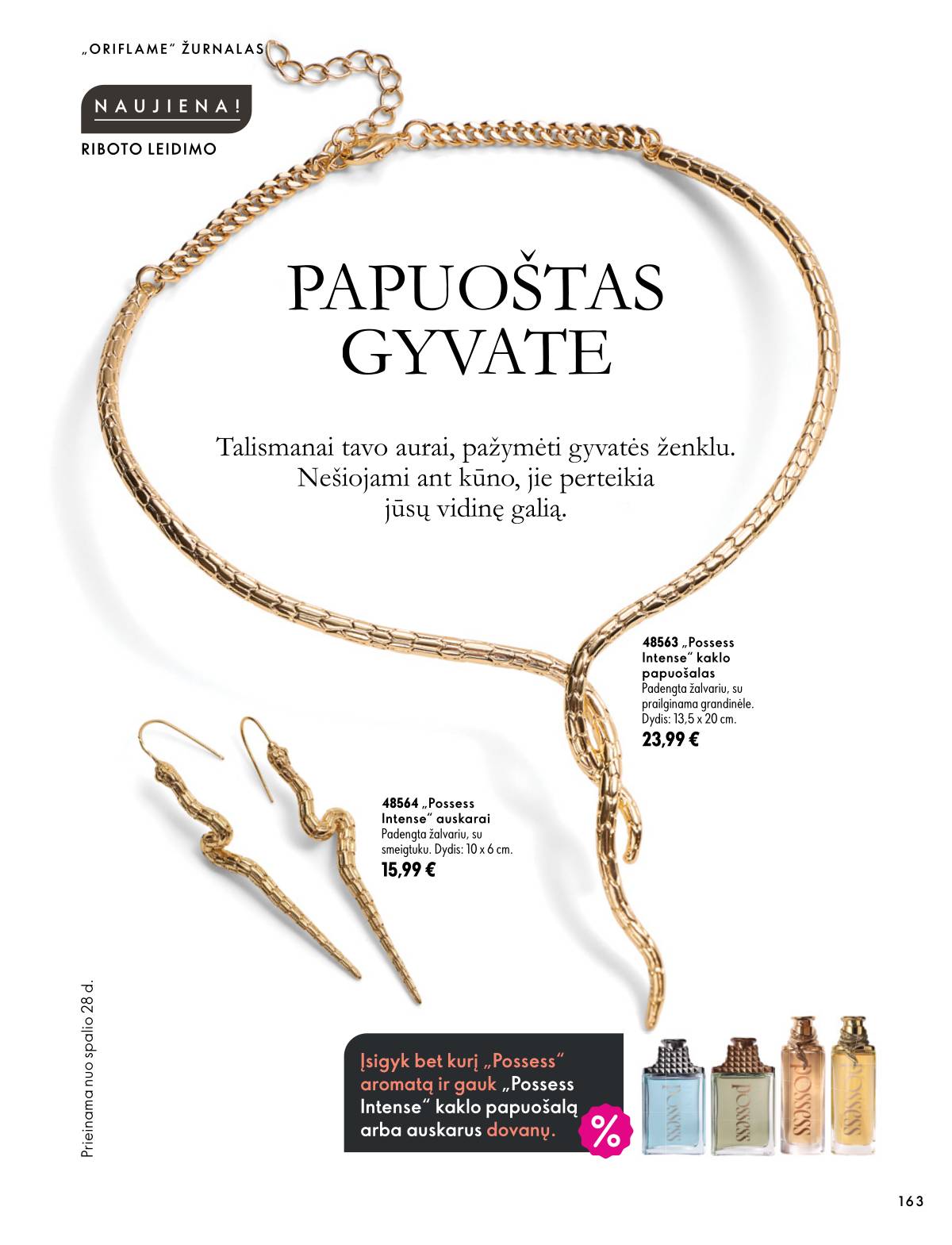 Oriflame - Oriflame akcijų katalogas 163 puslapis