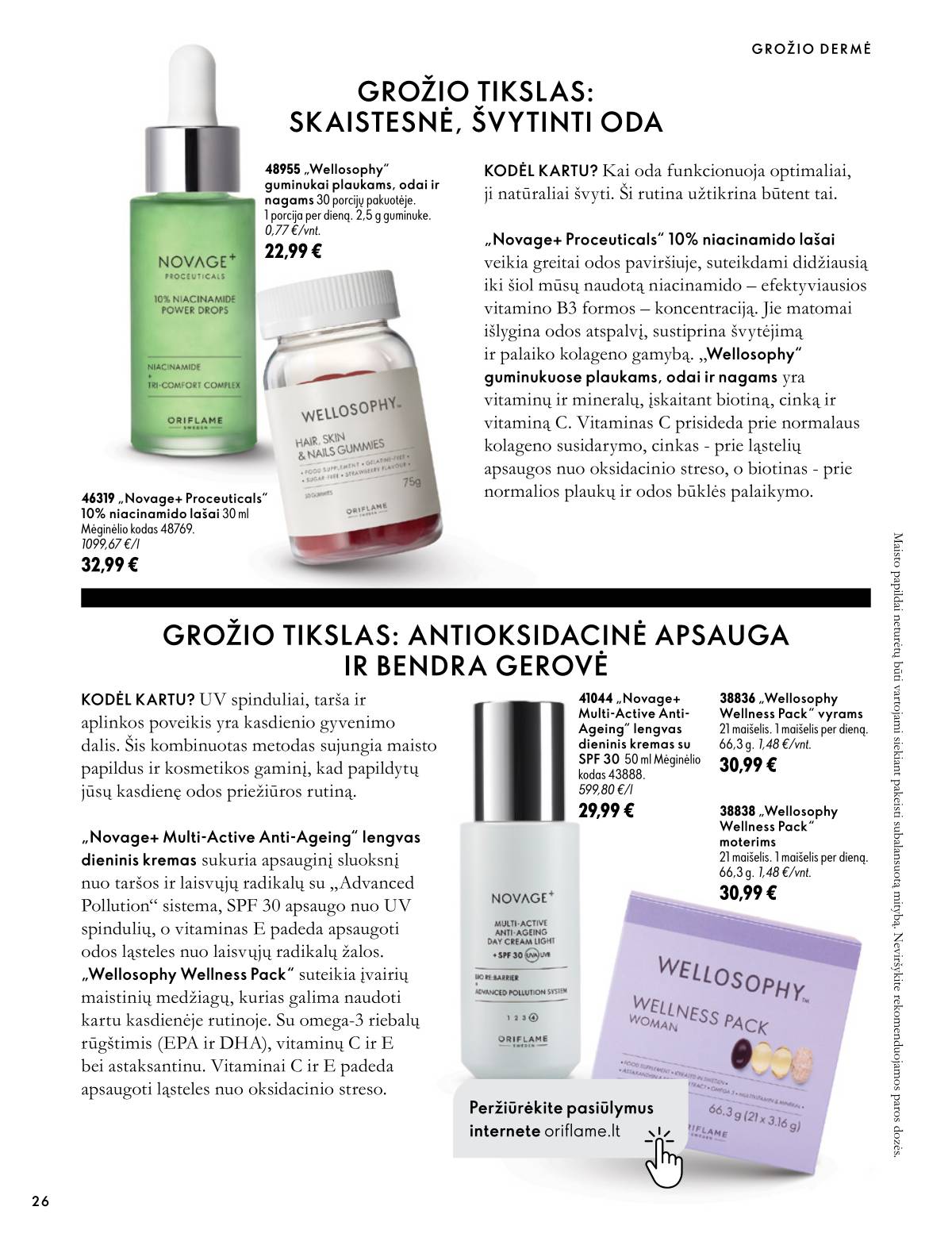 Oriflame - Oriflame akcijų katalogas 26 puslapis