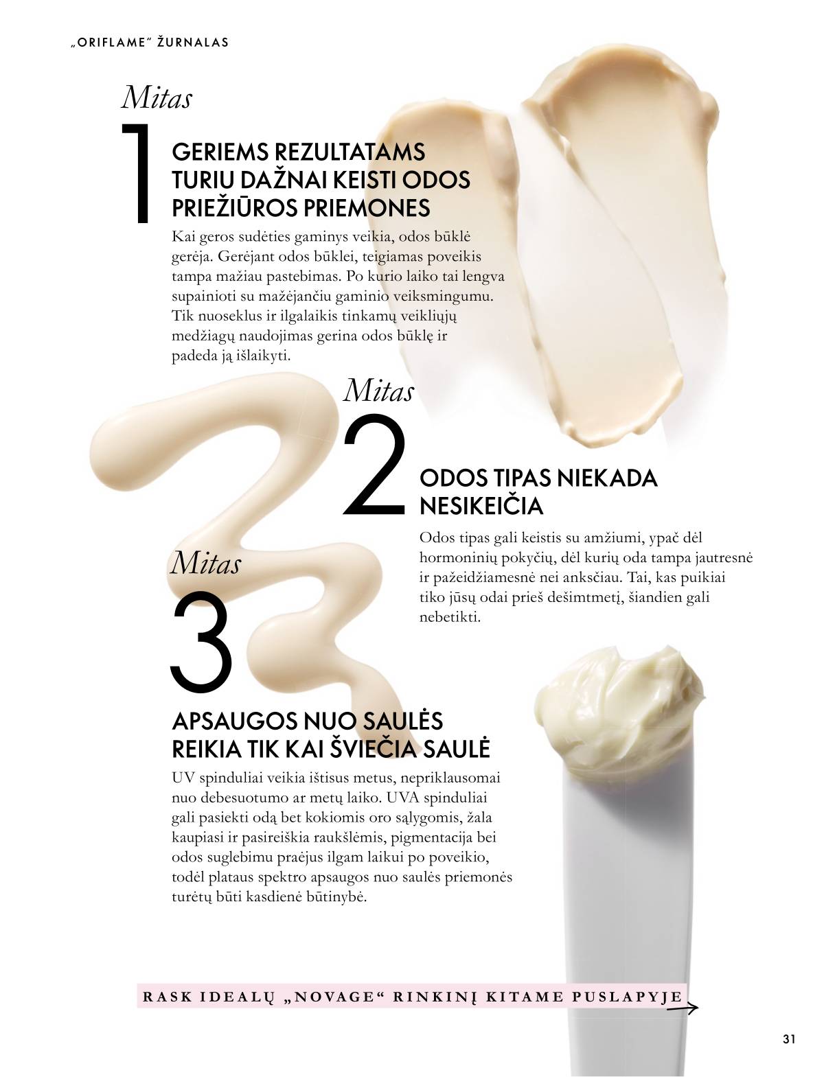 Oriflame - Oriflame akcijų katalogas 31 puslapis