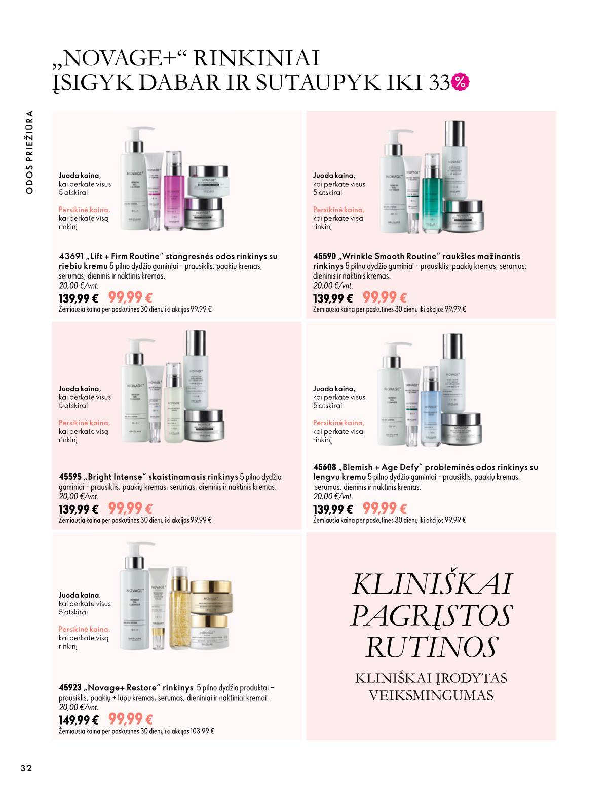Oriflame - Oriflame akcijų katalogas 32 puslapis