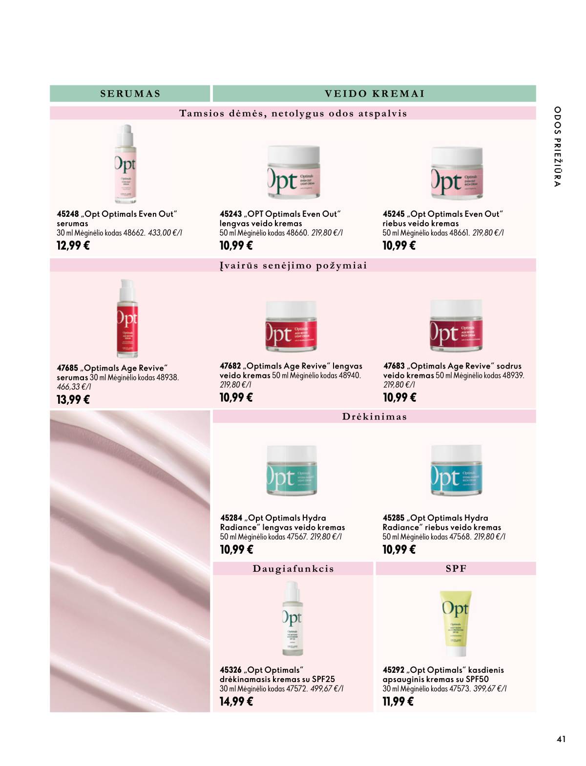 Oriflame - Oriflame akcijų katalogas 41 puslapis