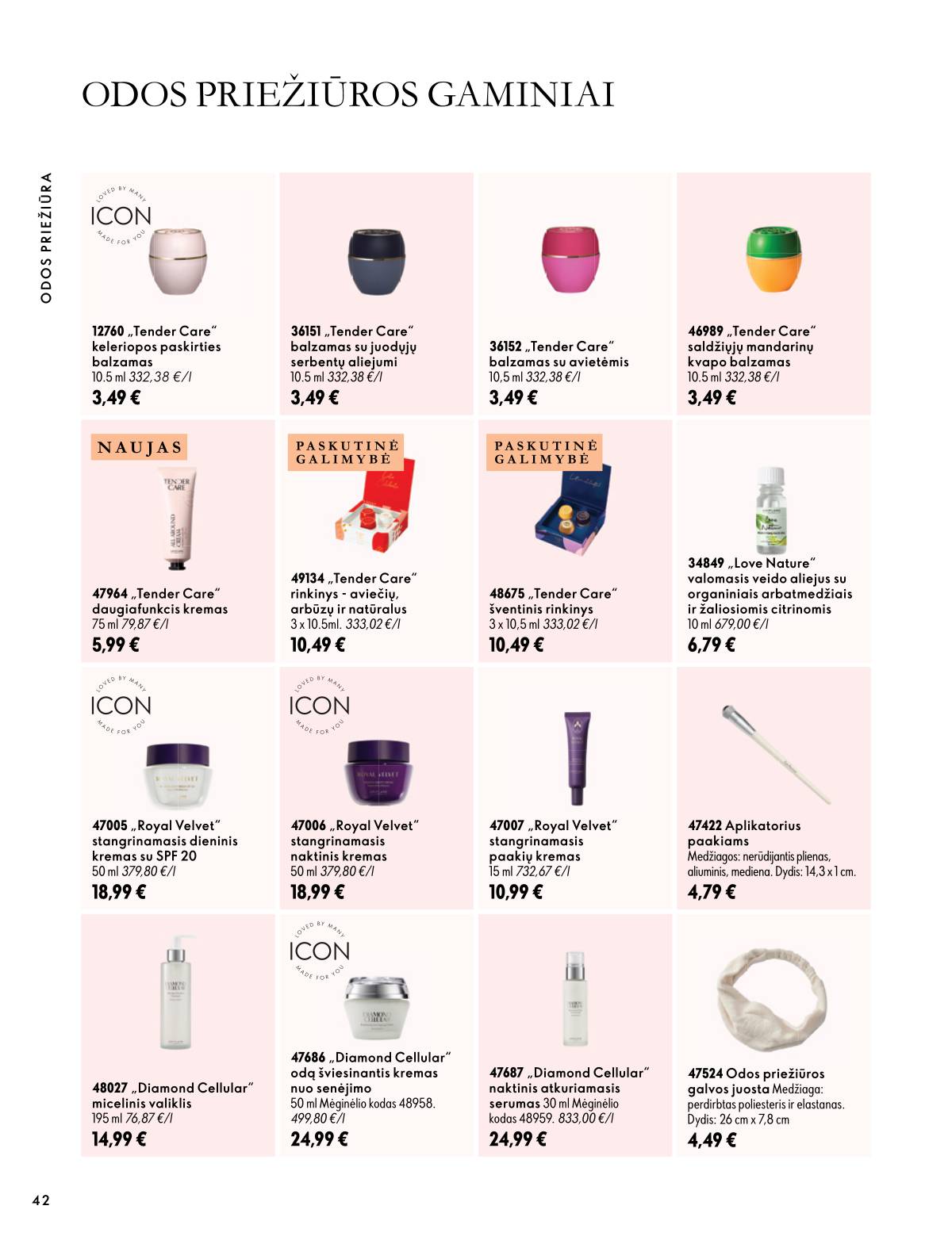 Oriflame - Oriflame akcijų katalogas 42 puslapis
